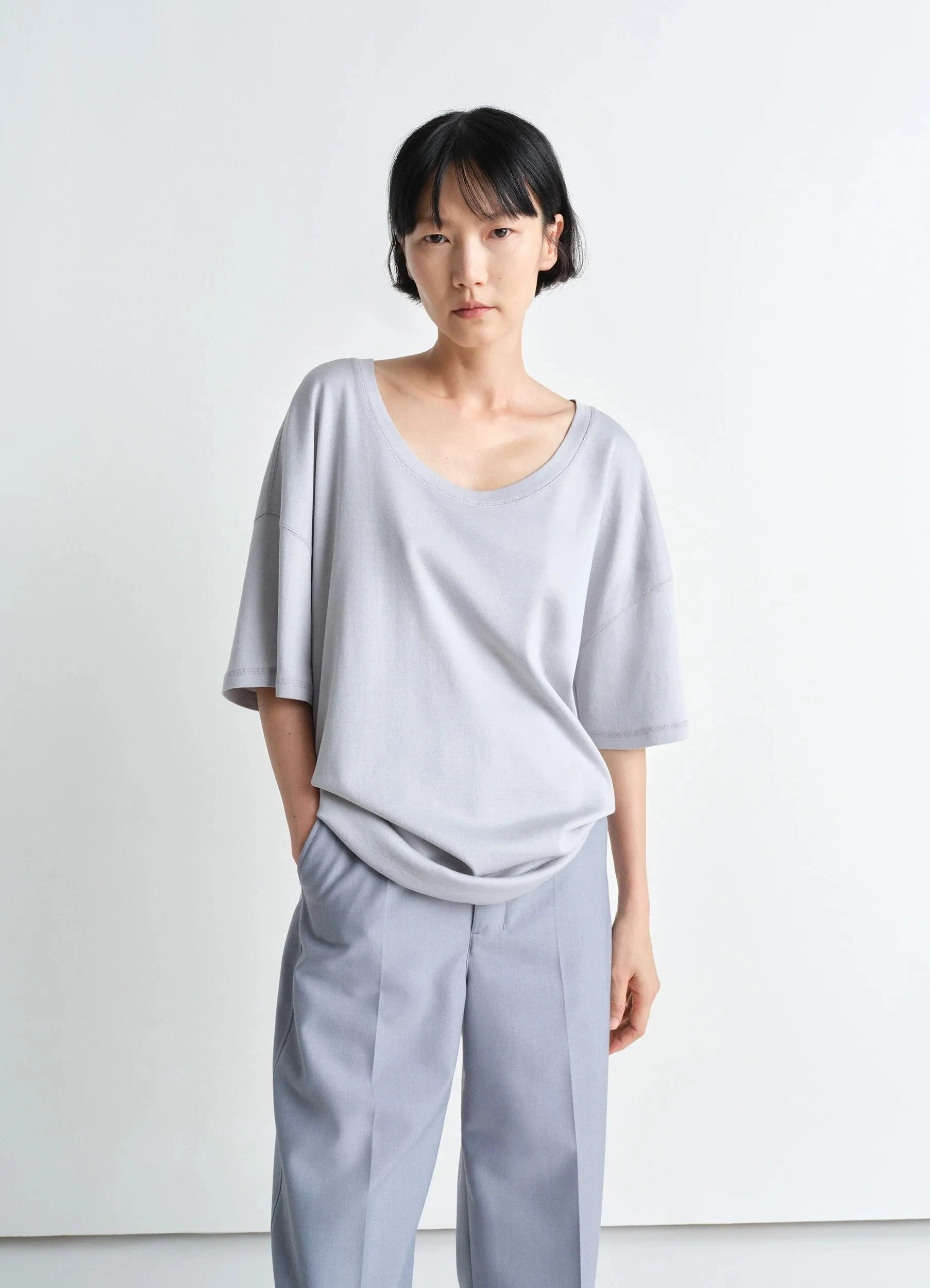 RIB T-SHIRT sold by Lemaire product image thumbnail 4