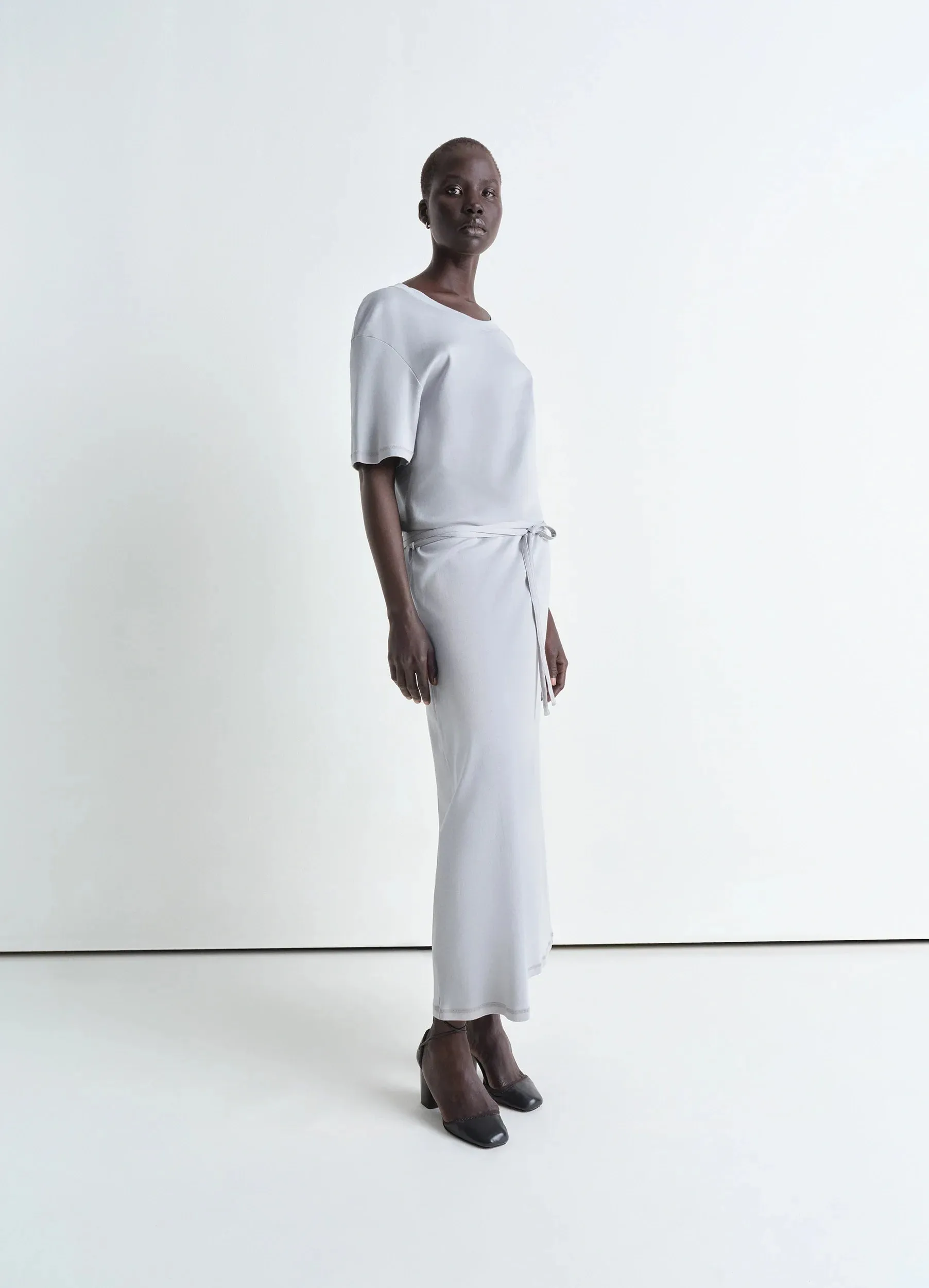 BELTED RIB T-SHIRT DRESS sold by Lemaire product image thumbnail 5