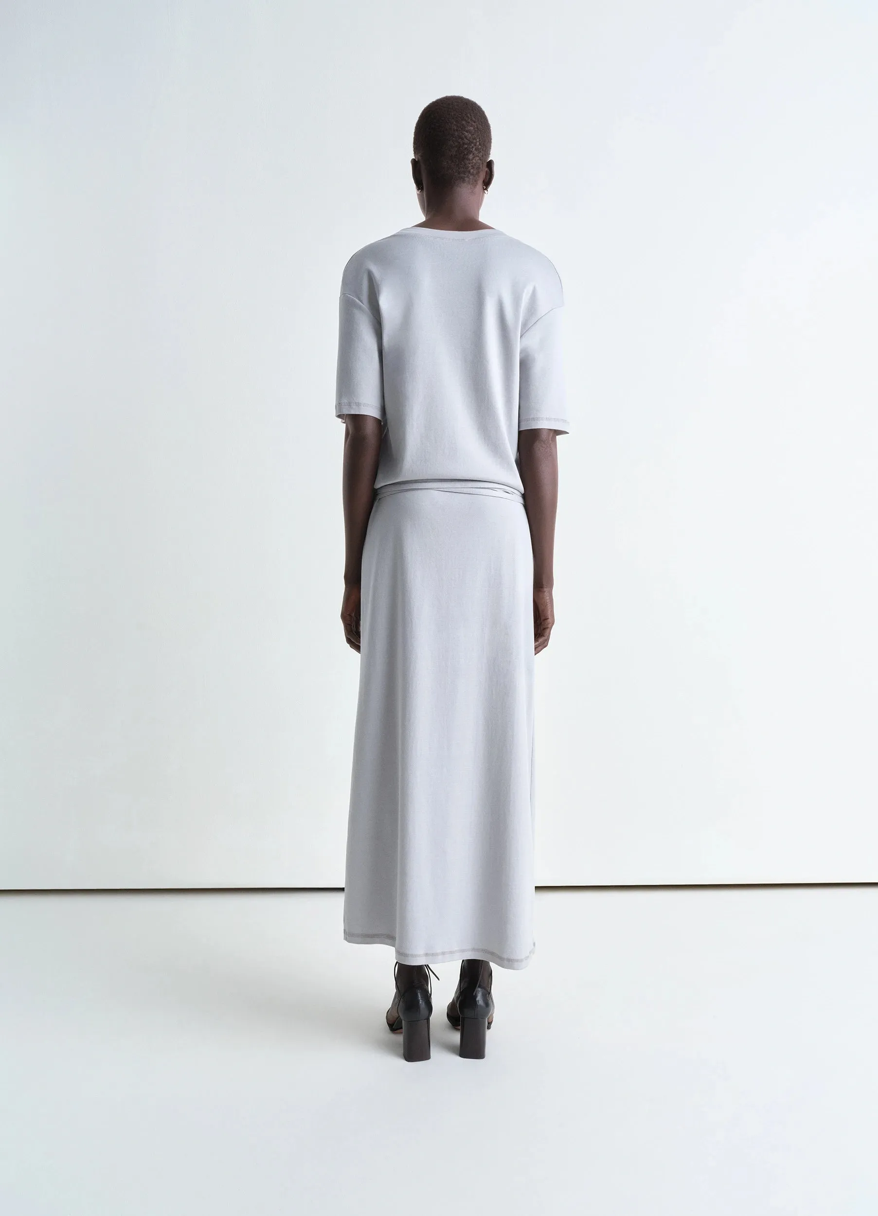 BELTED RIB T-SHIRT DRESS sold by Lemaire product image thumbnail 3