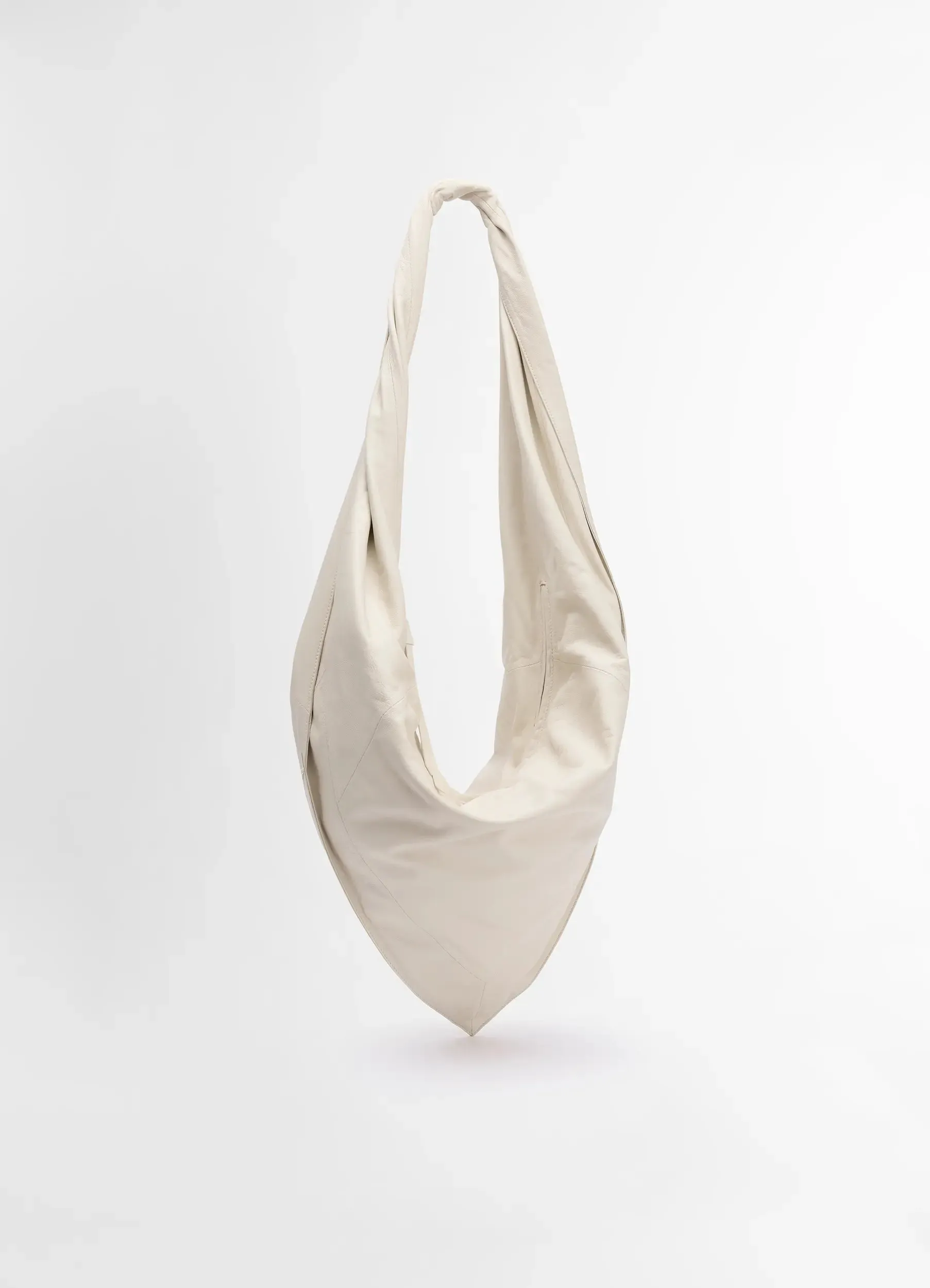 SCARF BAG IN SHINY NAPPA LEATHER sold by Lemaire