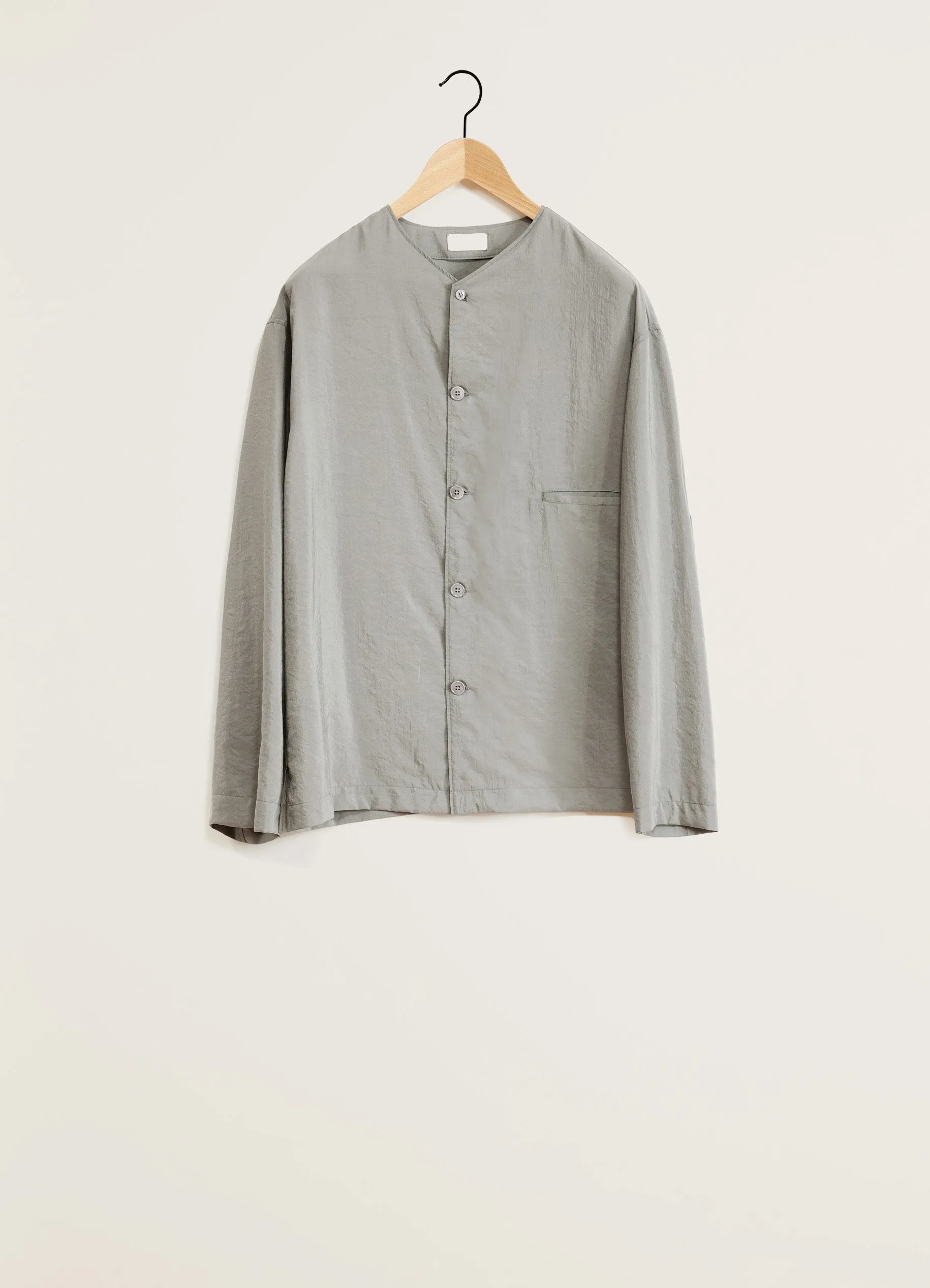 COLLARLESS SHIRT sold by Lemaire product image thumbnail 2