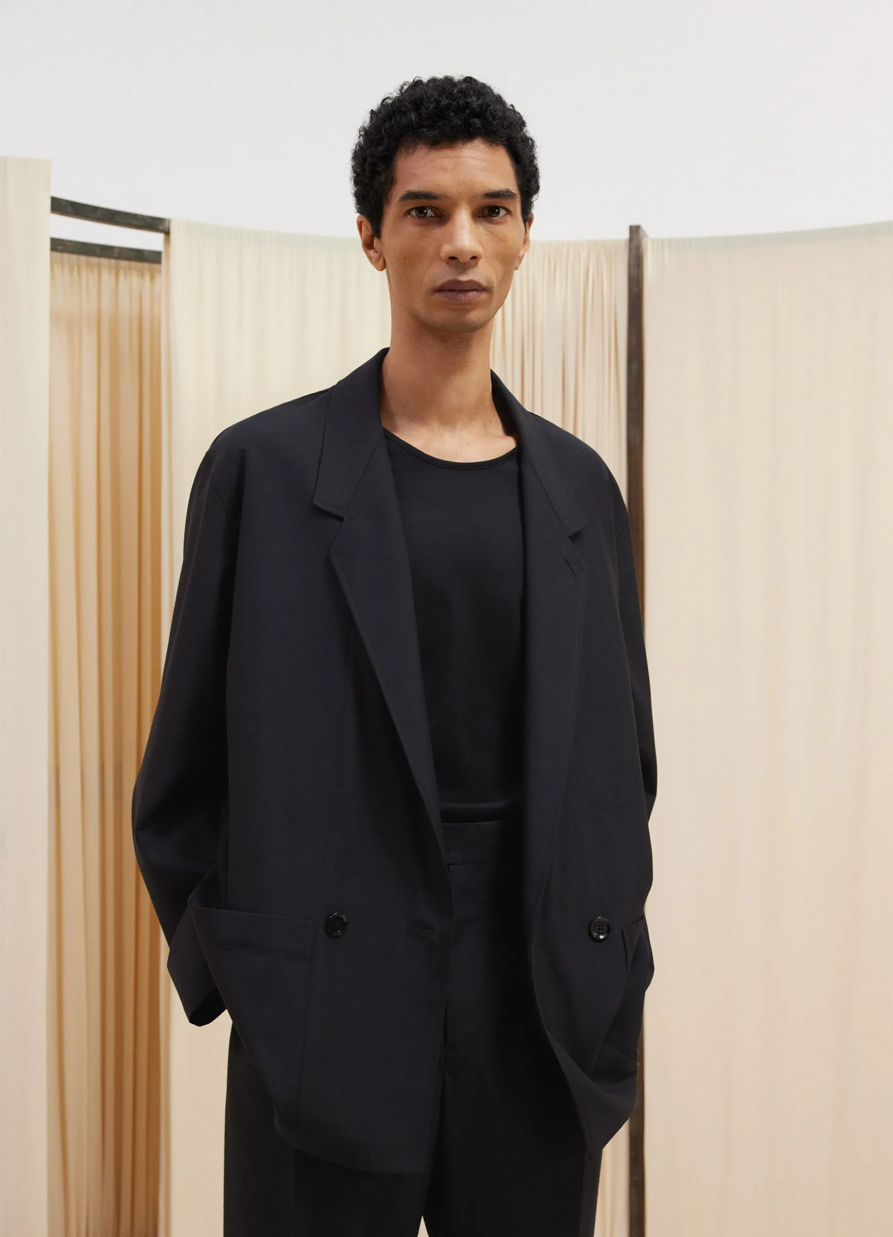 DOUBLE BREASTED WORKWEAR JACKET sold by Lemaire