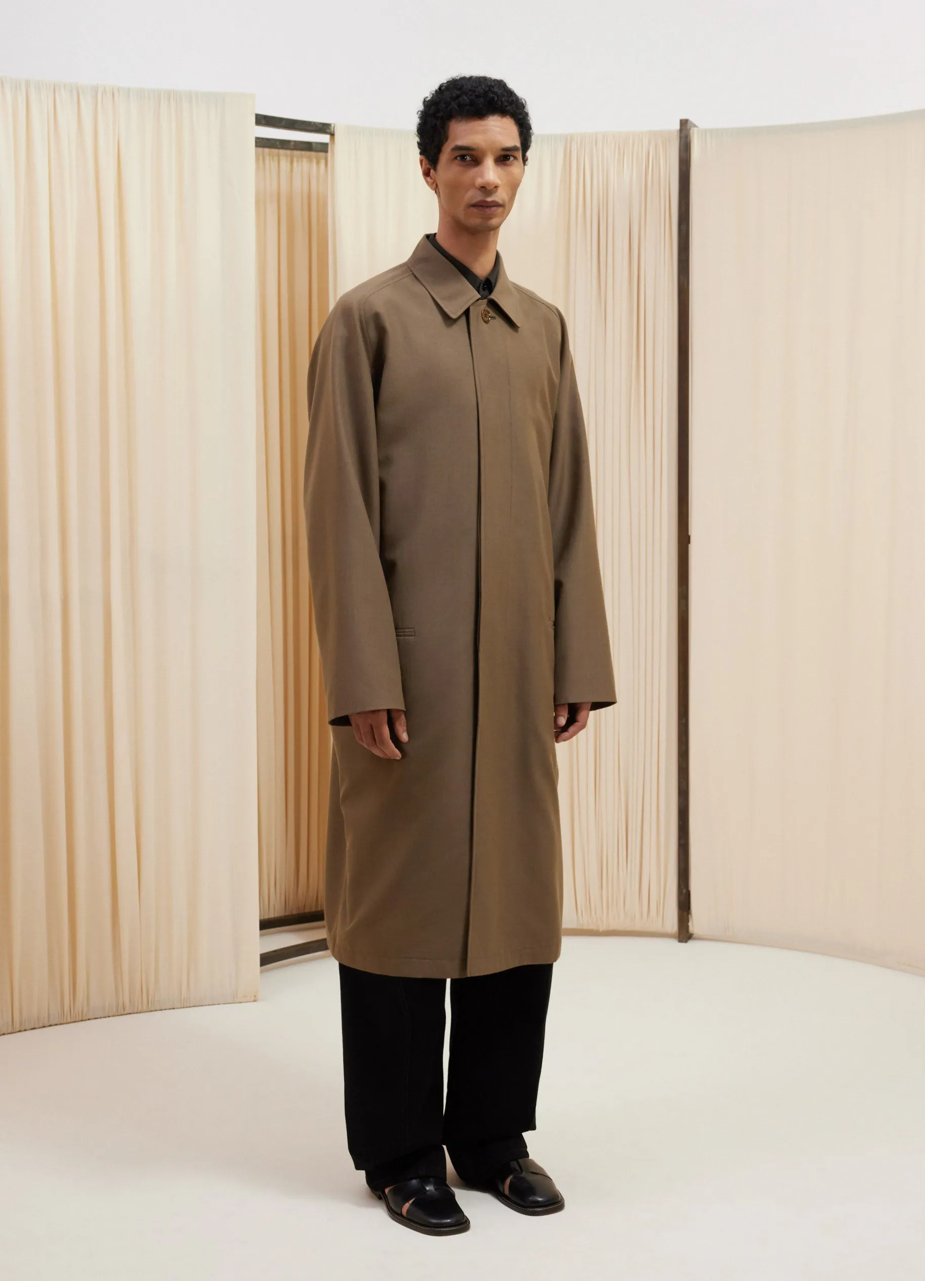 RAGLAN SUIT COAT sold by Lemaire product image thumbnail 2