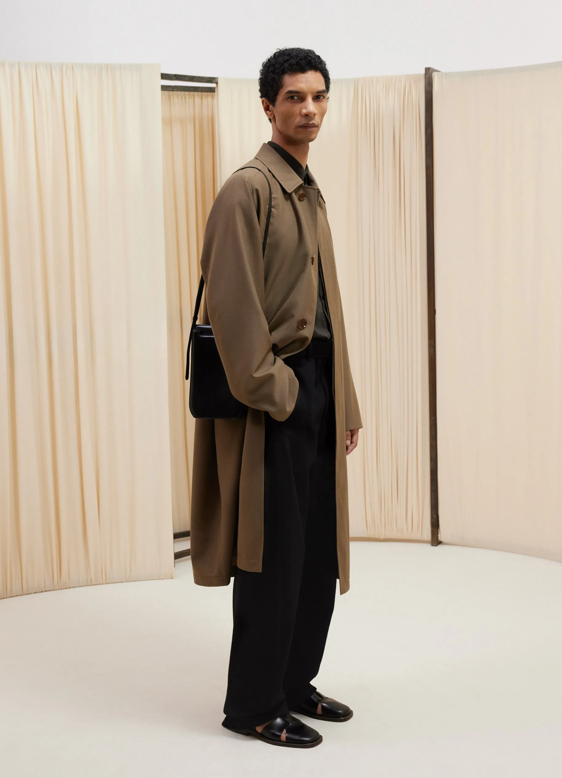 RAGLAN SUIT COAT sold by Lemaire product image thumbnail 3