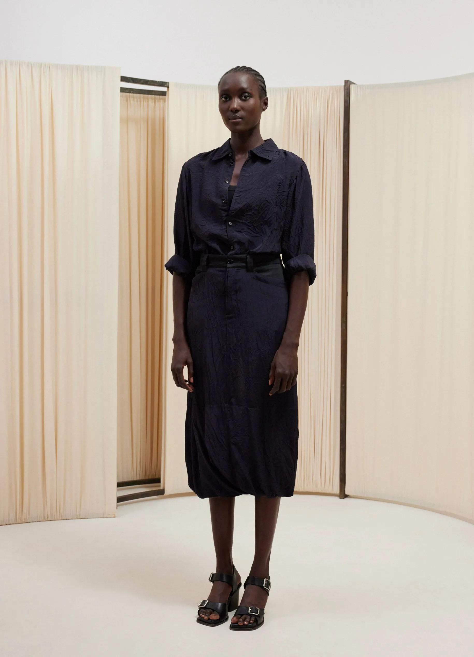 GATHERED BLOUSE sold by Lemaire product image thumbnail 3