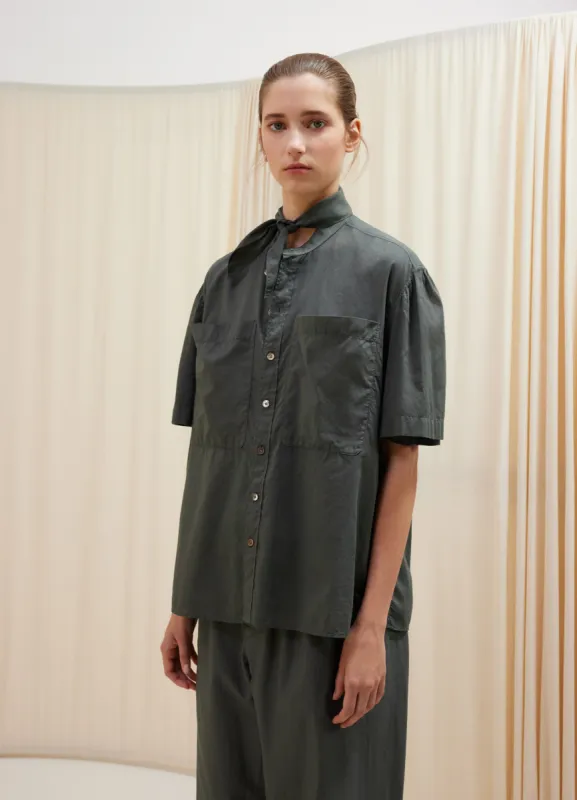 SHORT SLEEVE SHIRT WITH FOULARD sold by Lemaire