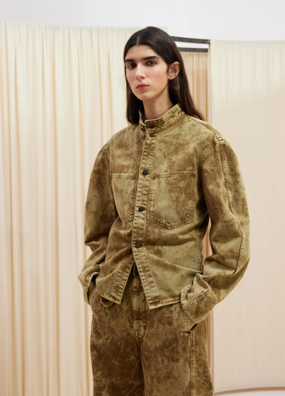 CURVED SLEEVES JACKET made by Lemaire