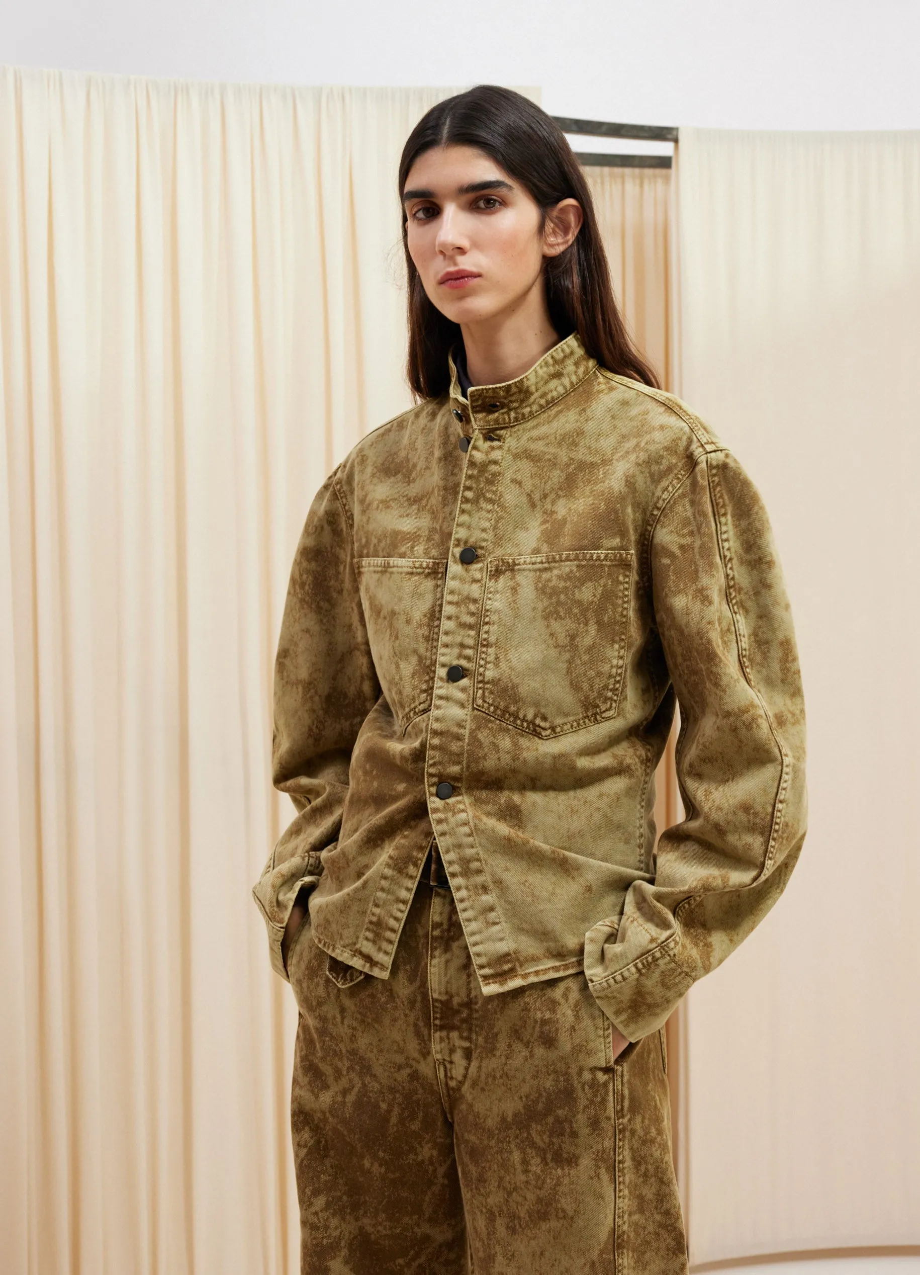 CURVED SLEEVES JACKET sold by Lemaire