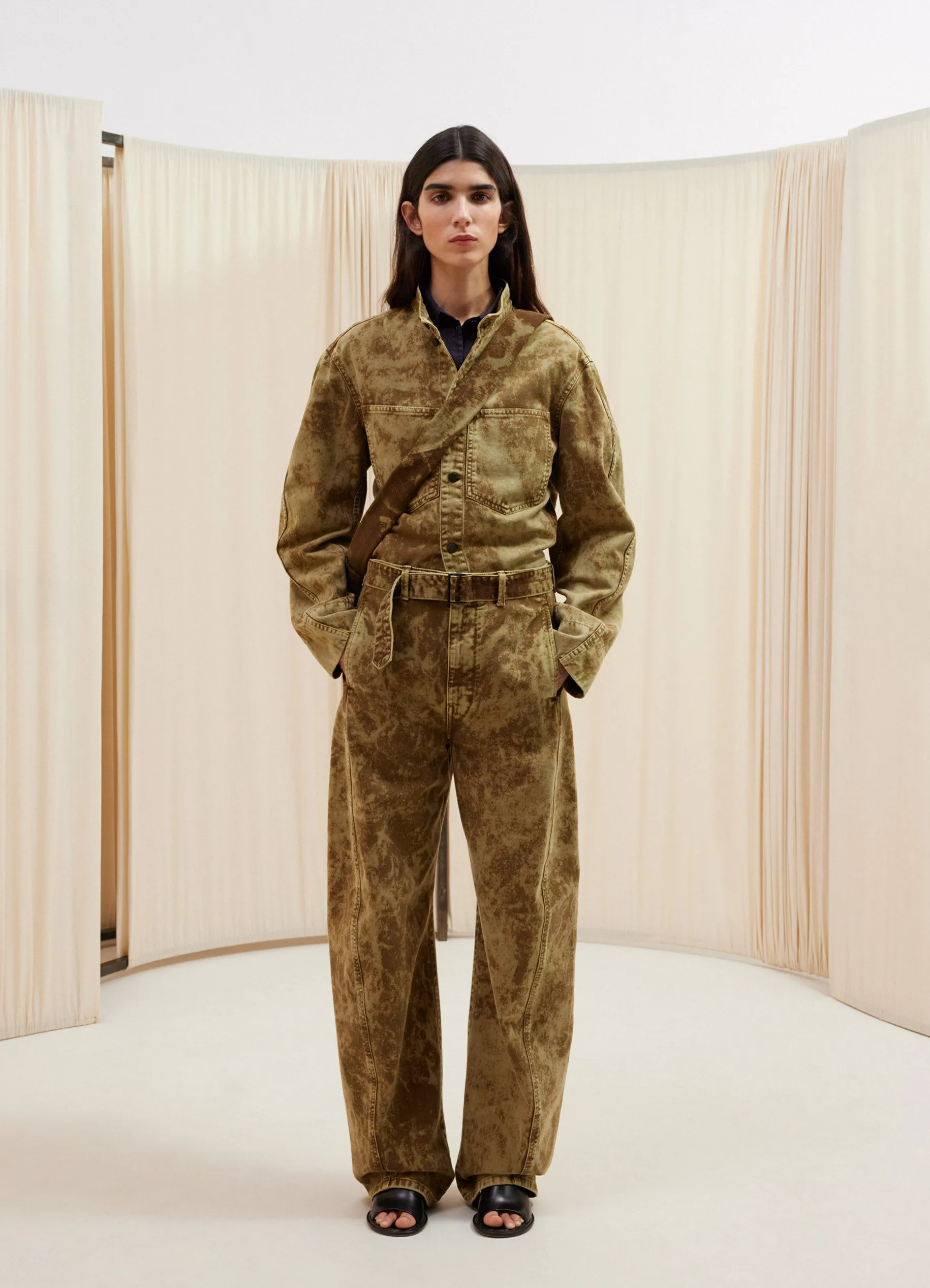 CURVED SLEEVES JACKET sold by Lemaire product image thumbnail 3