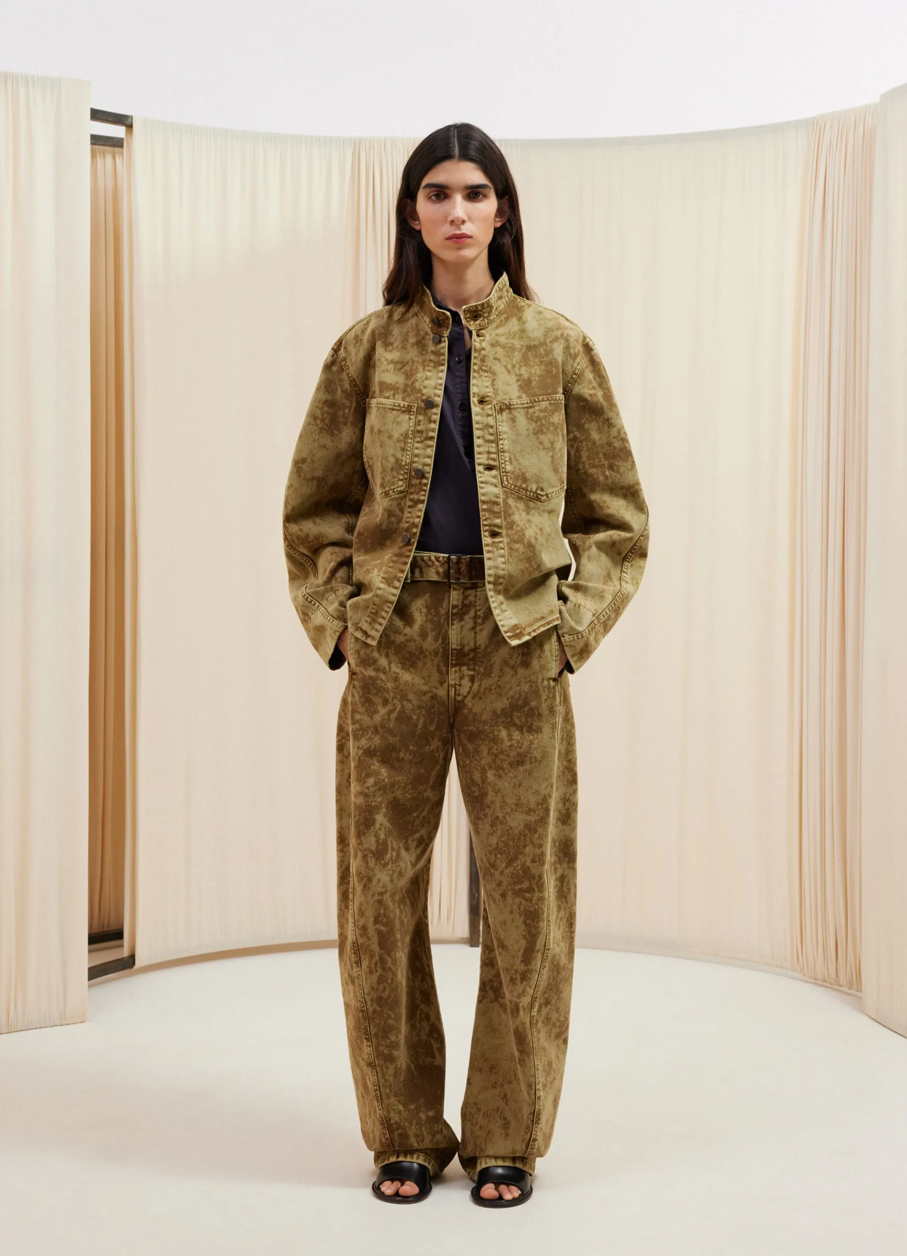 CURVED SLEEVES JACKET sold by Lemaire product image thumbnail 2