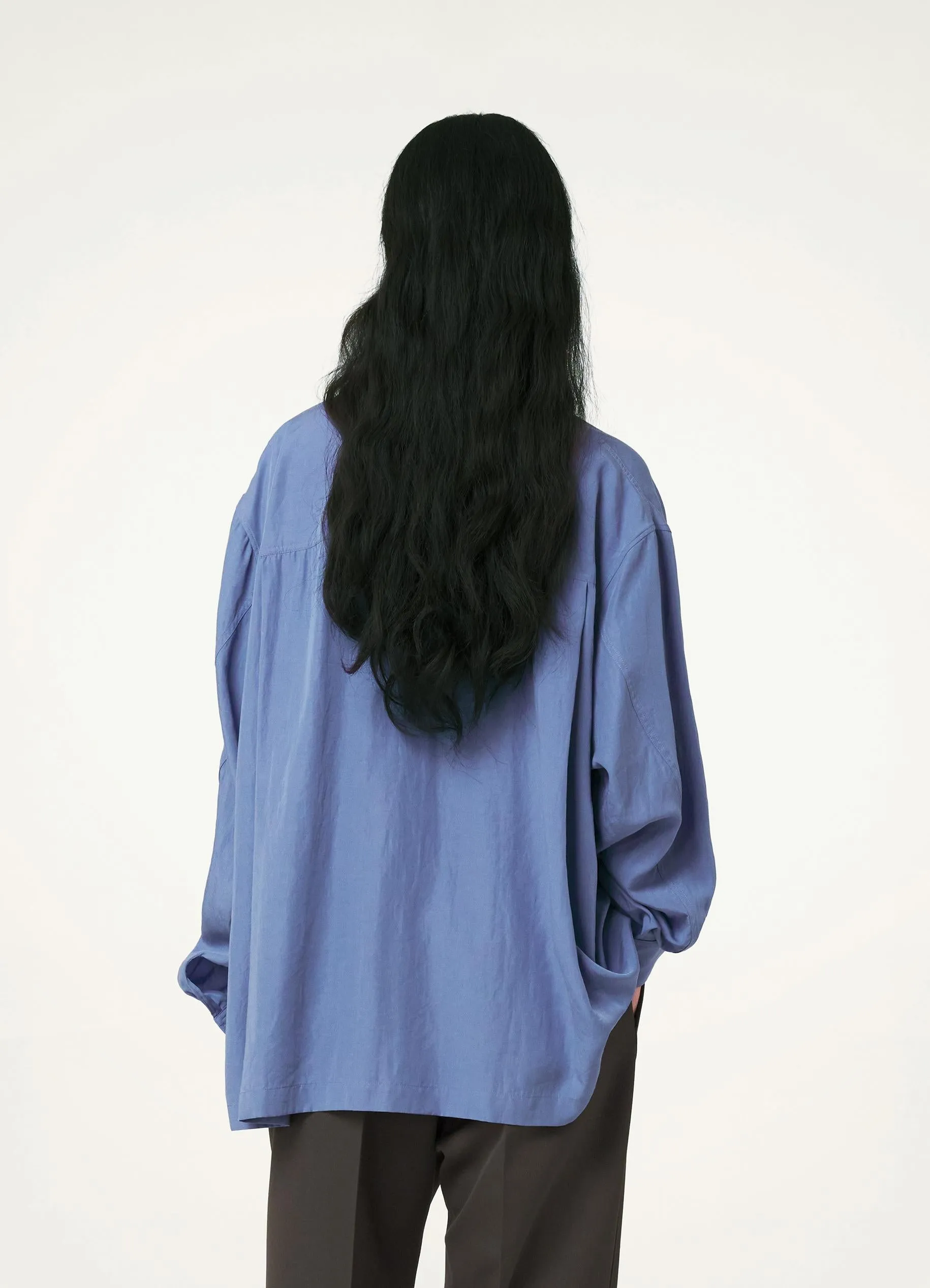 TWO POCKETS BLOUSE WITH SCARF sold by Lemaire product image thumbnail 2