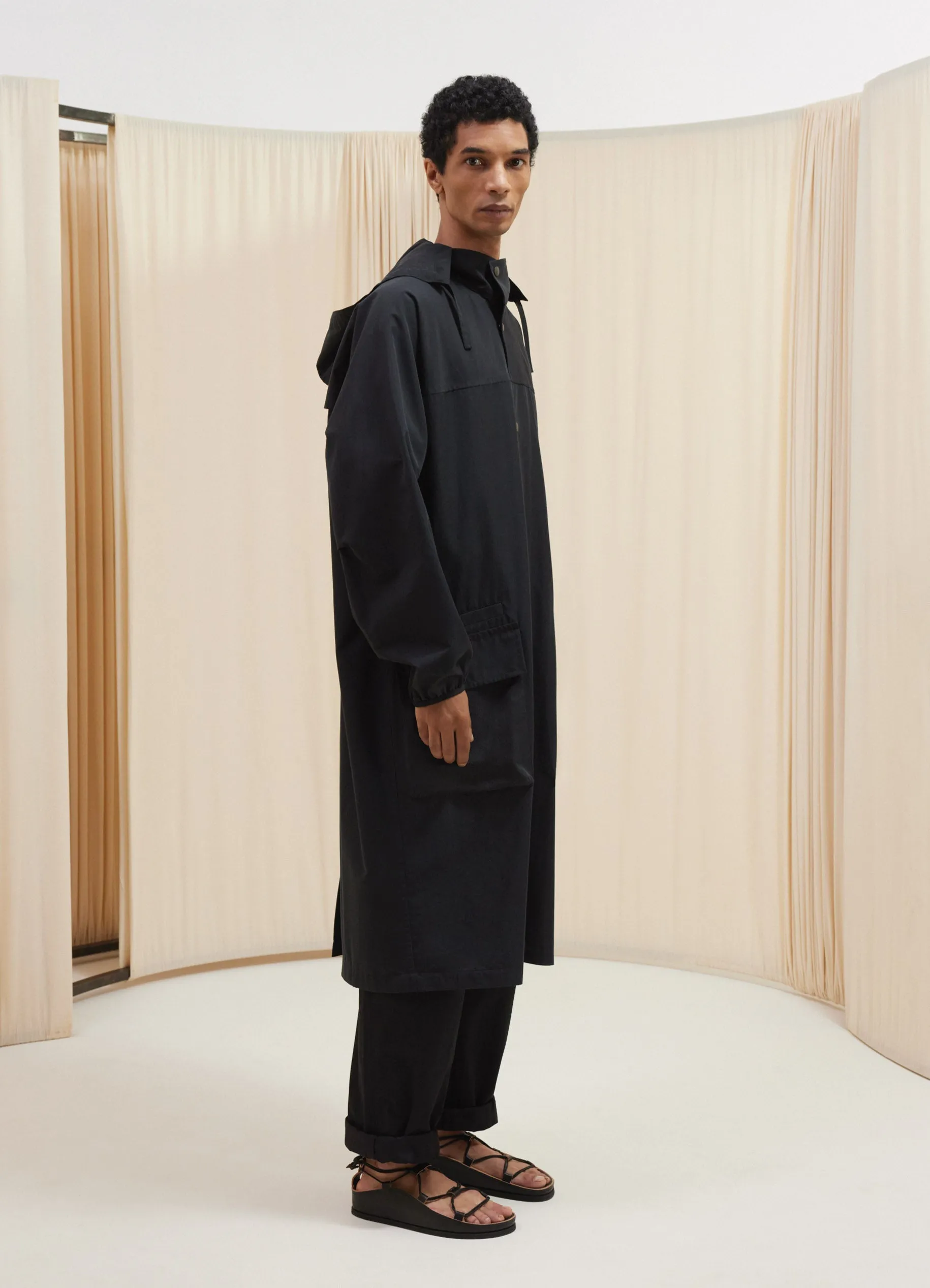 LONG WATER REPELLENT PARKA sold by Lemaire product image thumbnail 2