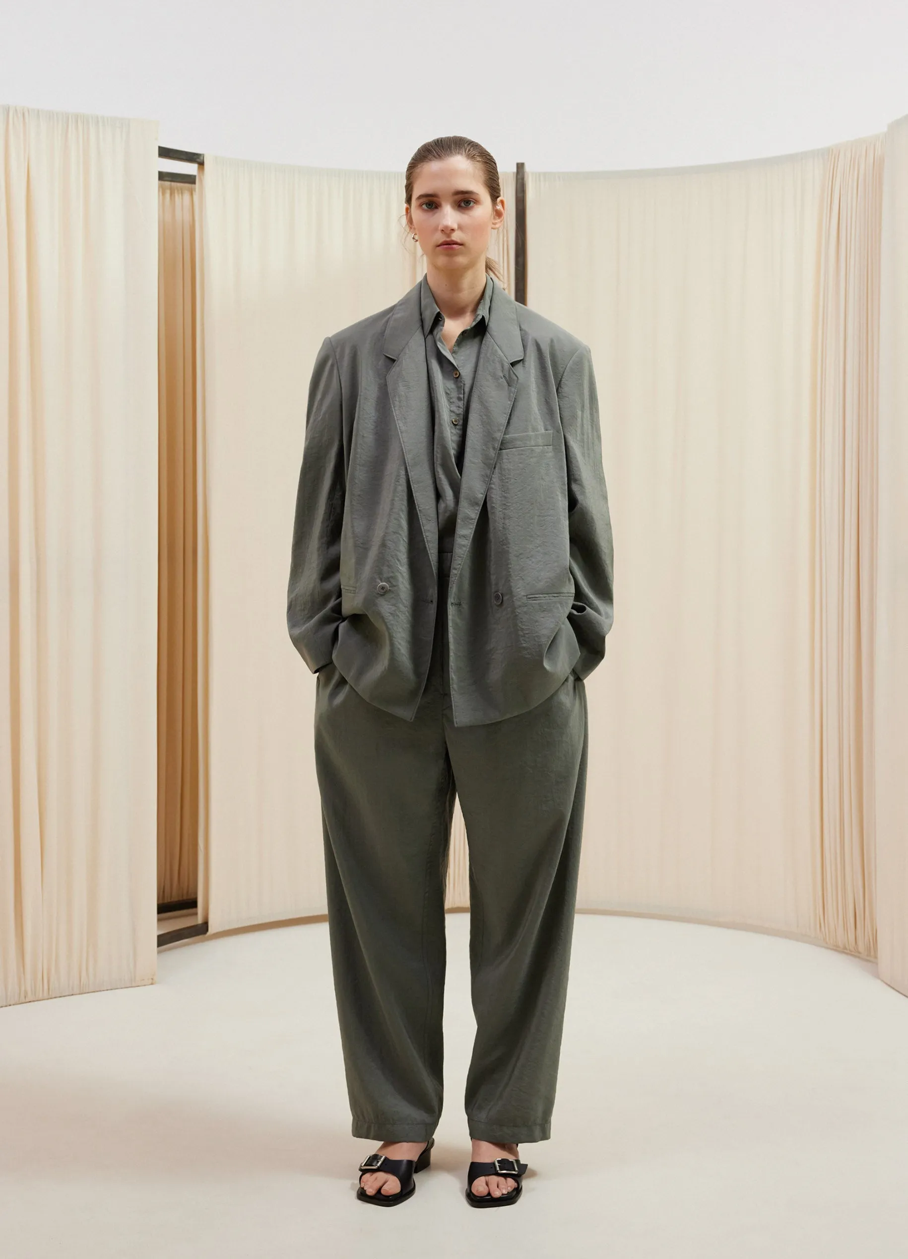 DOUBLE BREASTED JACKET sold by Lemaire