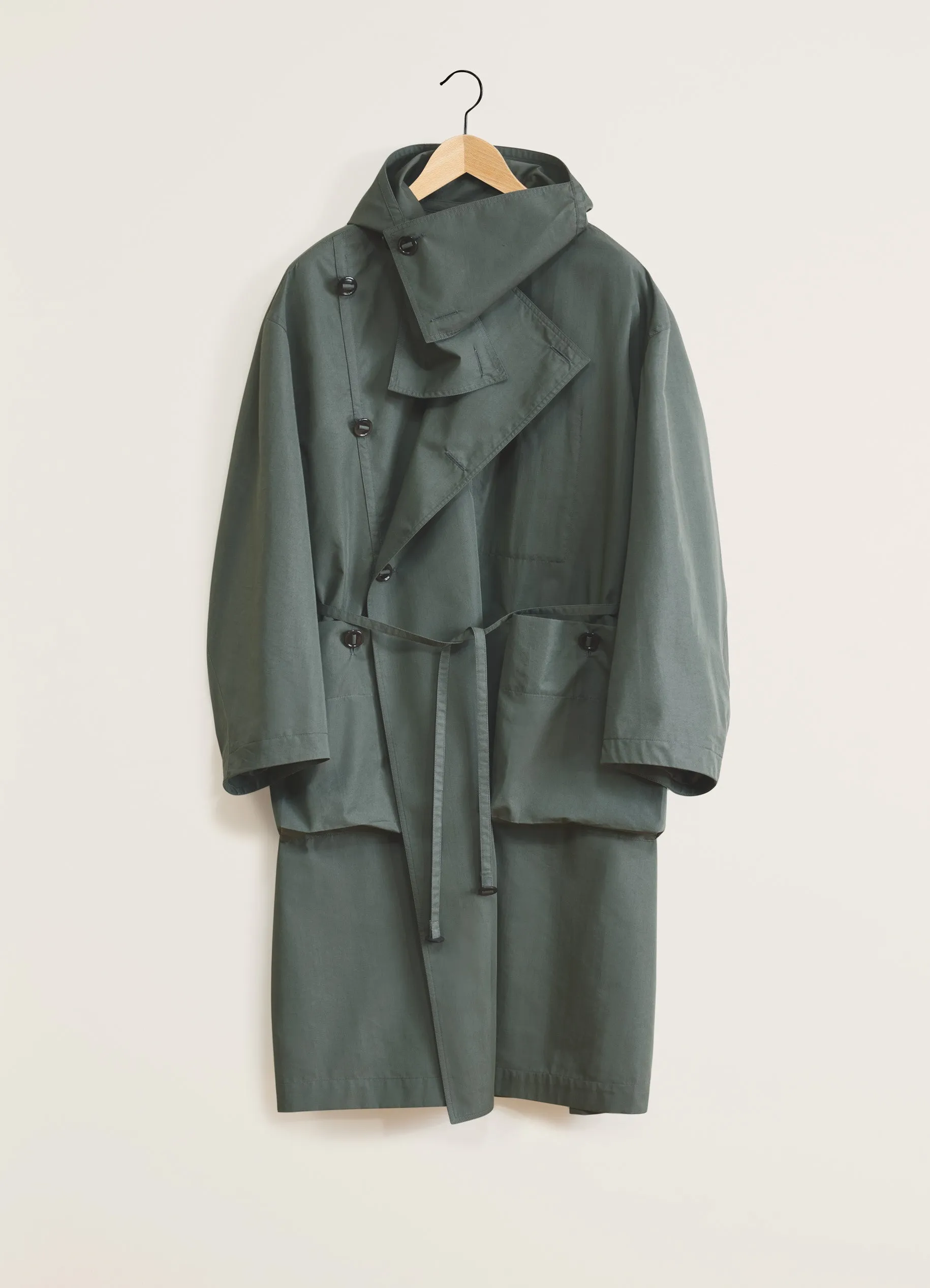 LIGHT ASYMMETRICAL COAT sold by Lemaire product image thumbnail 4