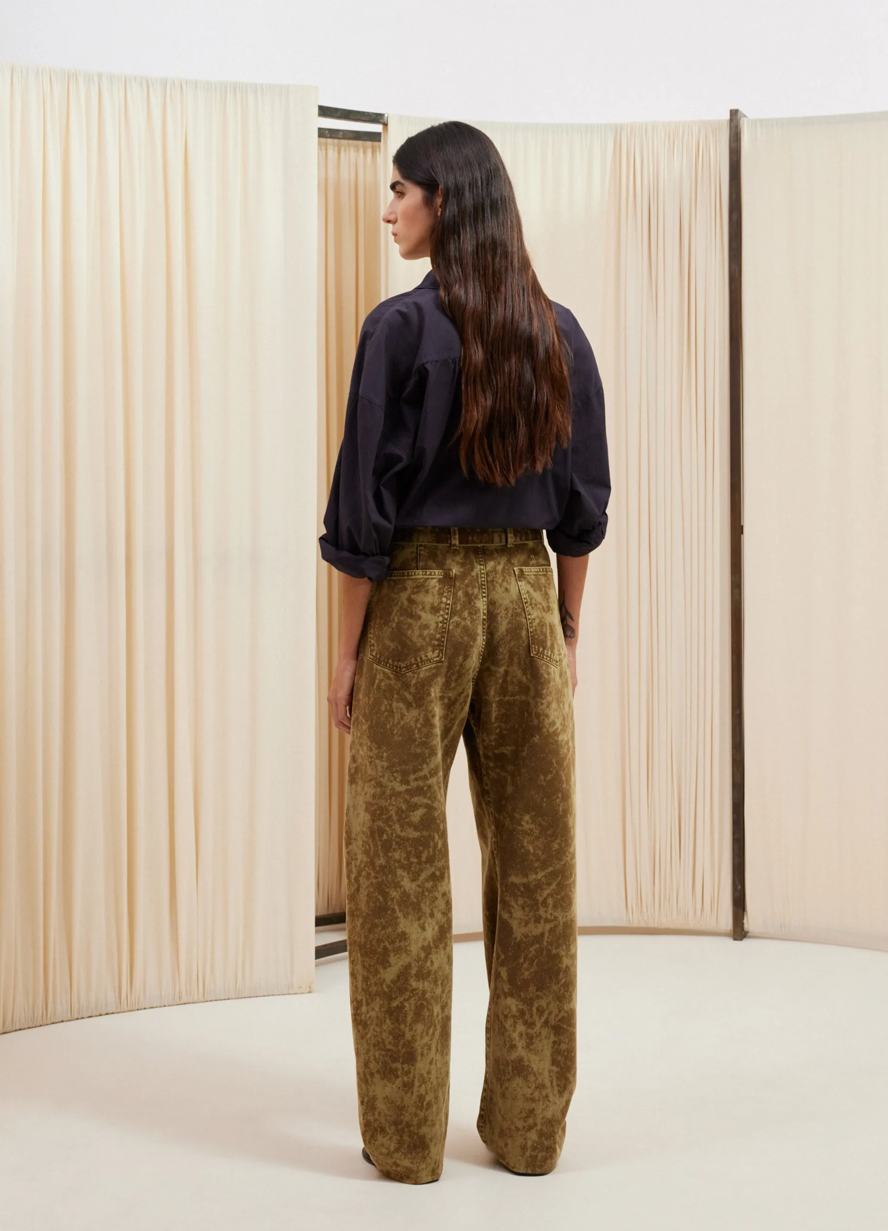 TWISTED BELTED PANTS sold by Lemaire product image thumbnail 5