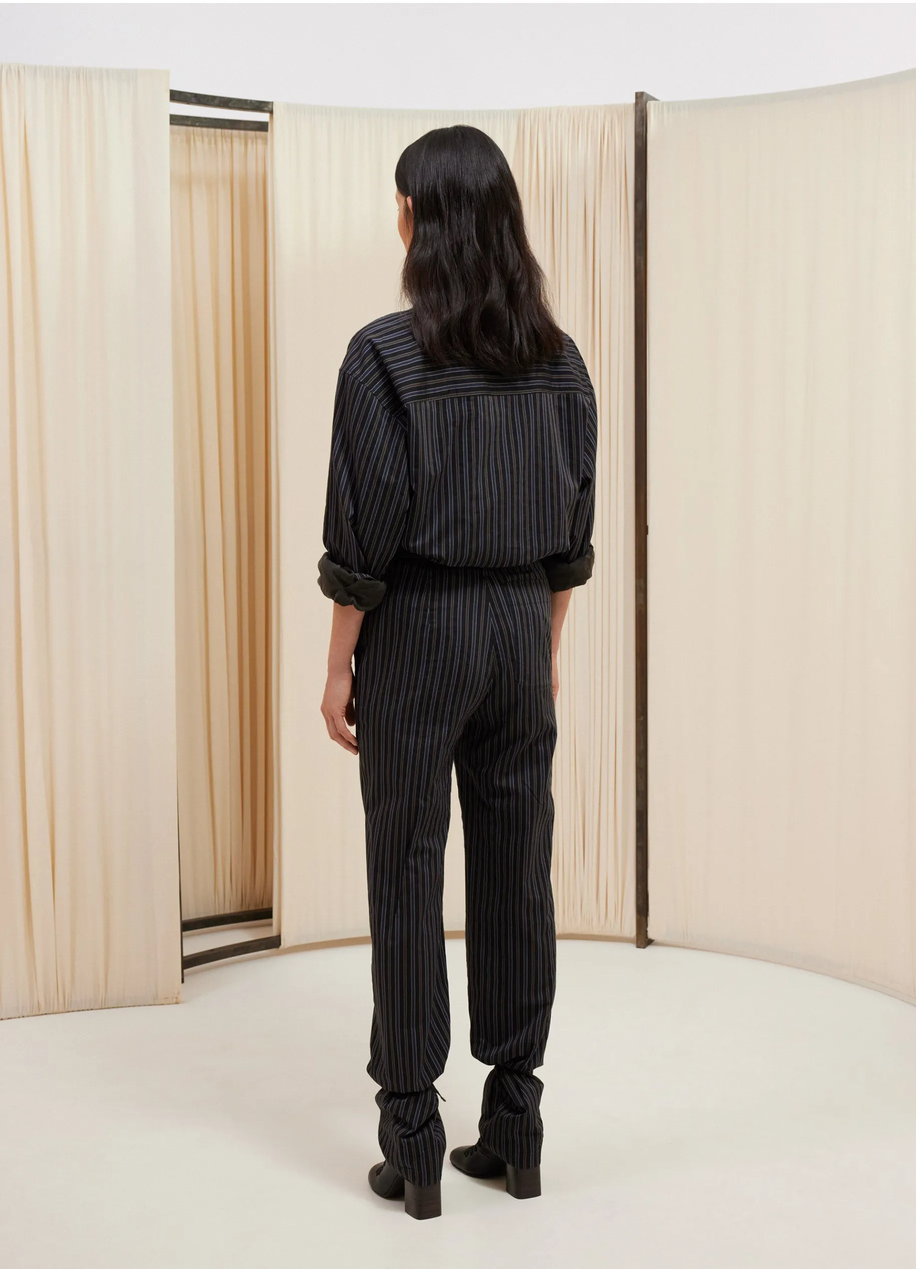 STRAIGHT PANTS WITH STRINGS sold by Lemaire product image thumbnail 2