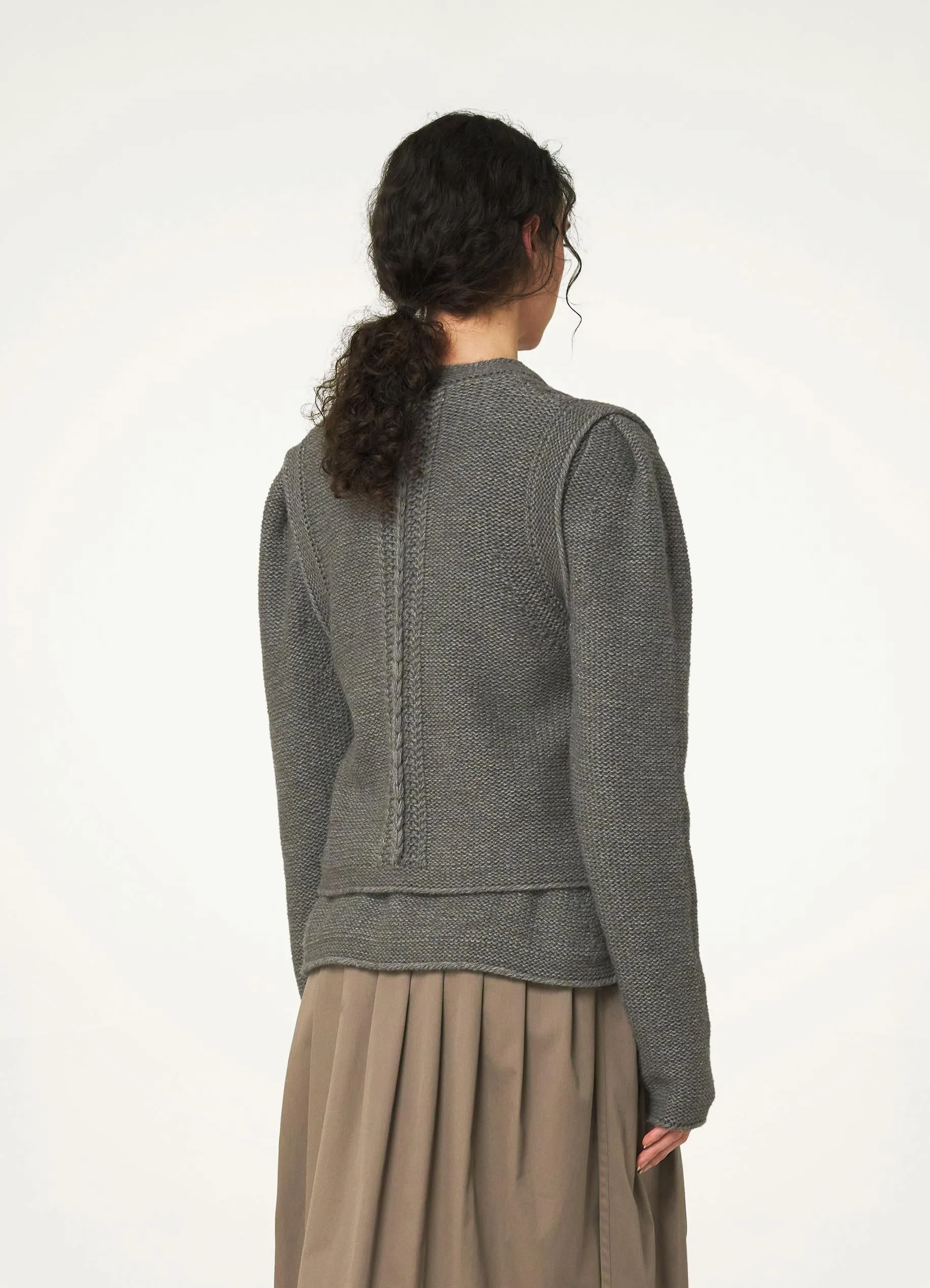 TEXTURED STITCH VEST sold by Lemaire product image thumbnail 3