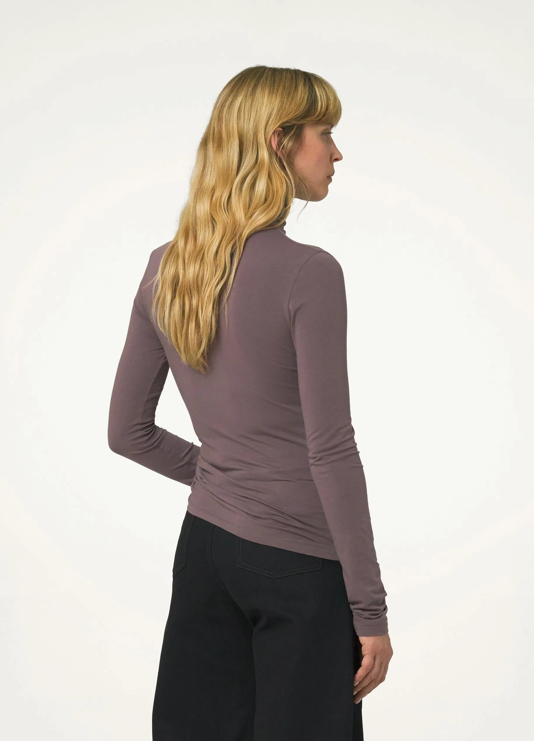 LONG SLEEVE HIGH NECK TOP sold by Lemaire product image thumbnail 2