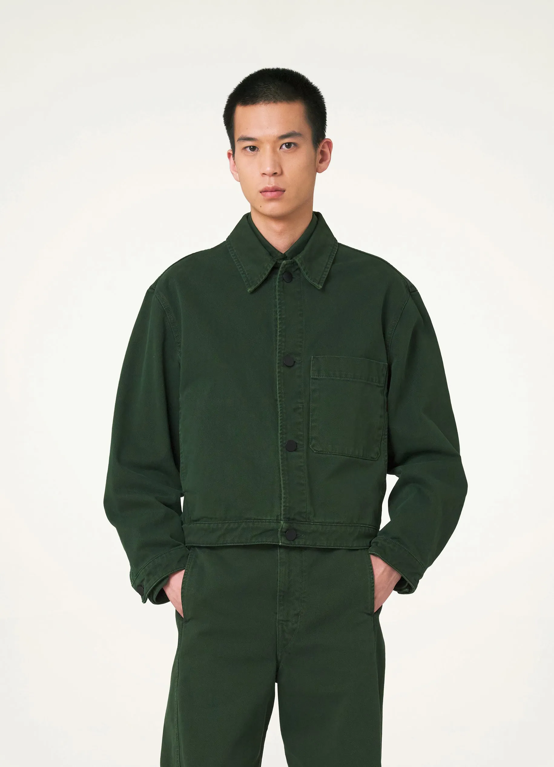 BOXY TRUCKER JACKET sold by Lemaire product image thumbnail 2