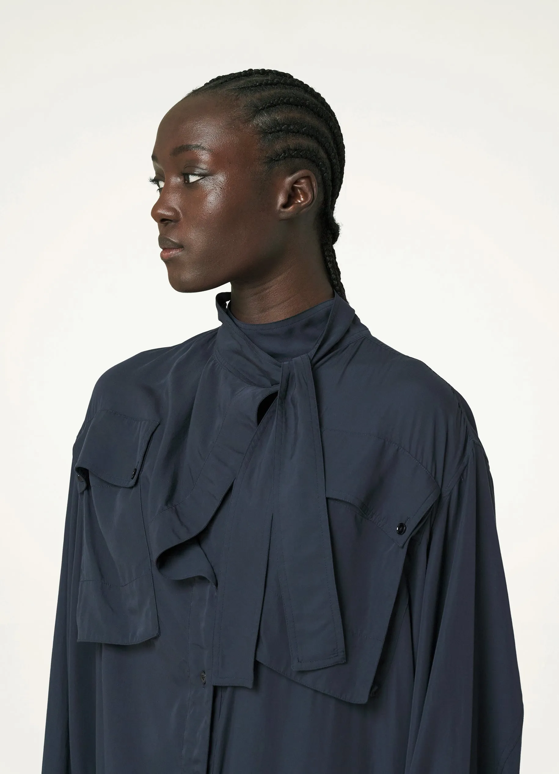 TWO POCKETS BLOUSE DRESS sold by Lemaire product image thumbnail 4