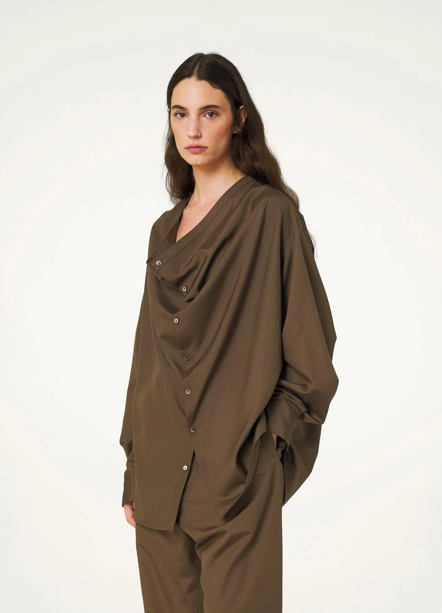 SOFT COLLAR BLOUSE sold by Lemaire product image thumbnail 4