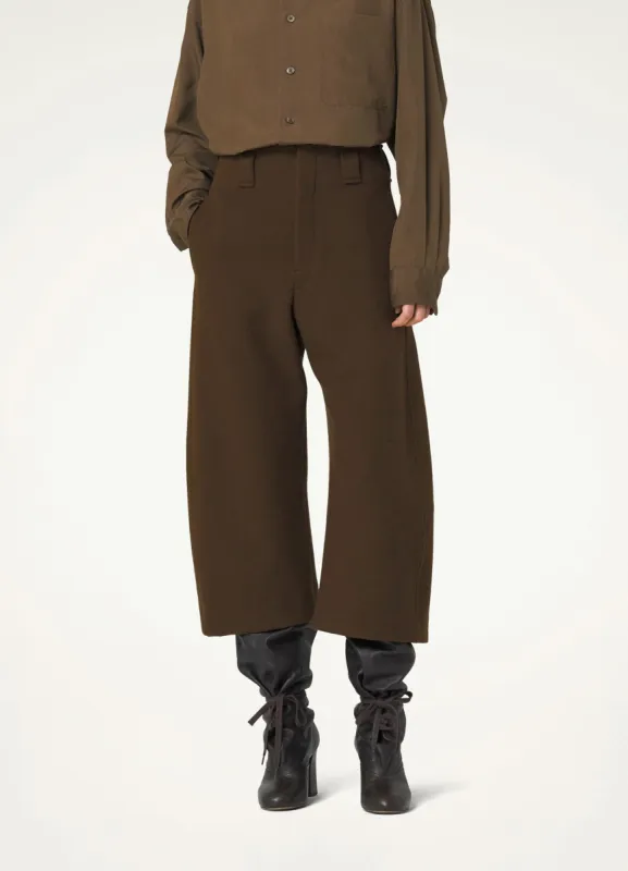 CROPPED CURVED PANTS sold by Lemaire