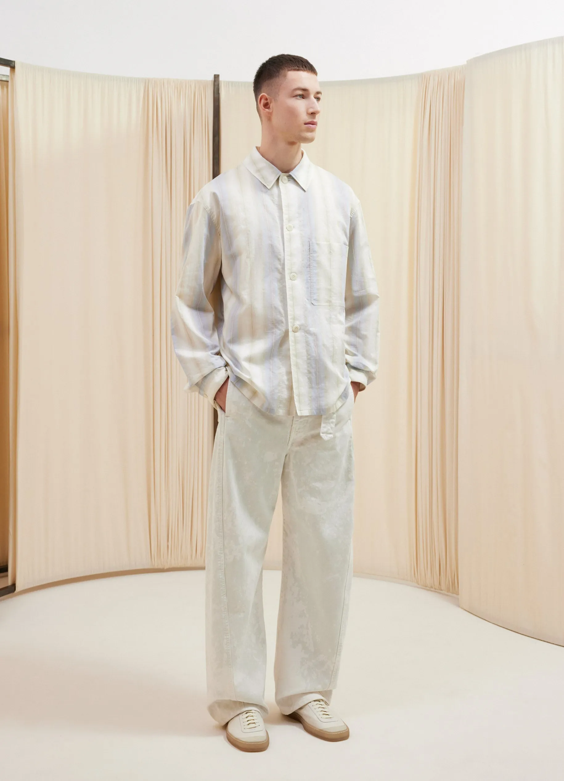 LONG SLEEVE PYJAMA SHIRT sold by Lemaire product image thumbnail 2