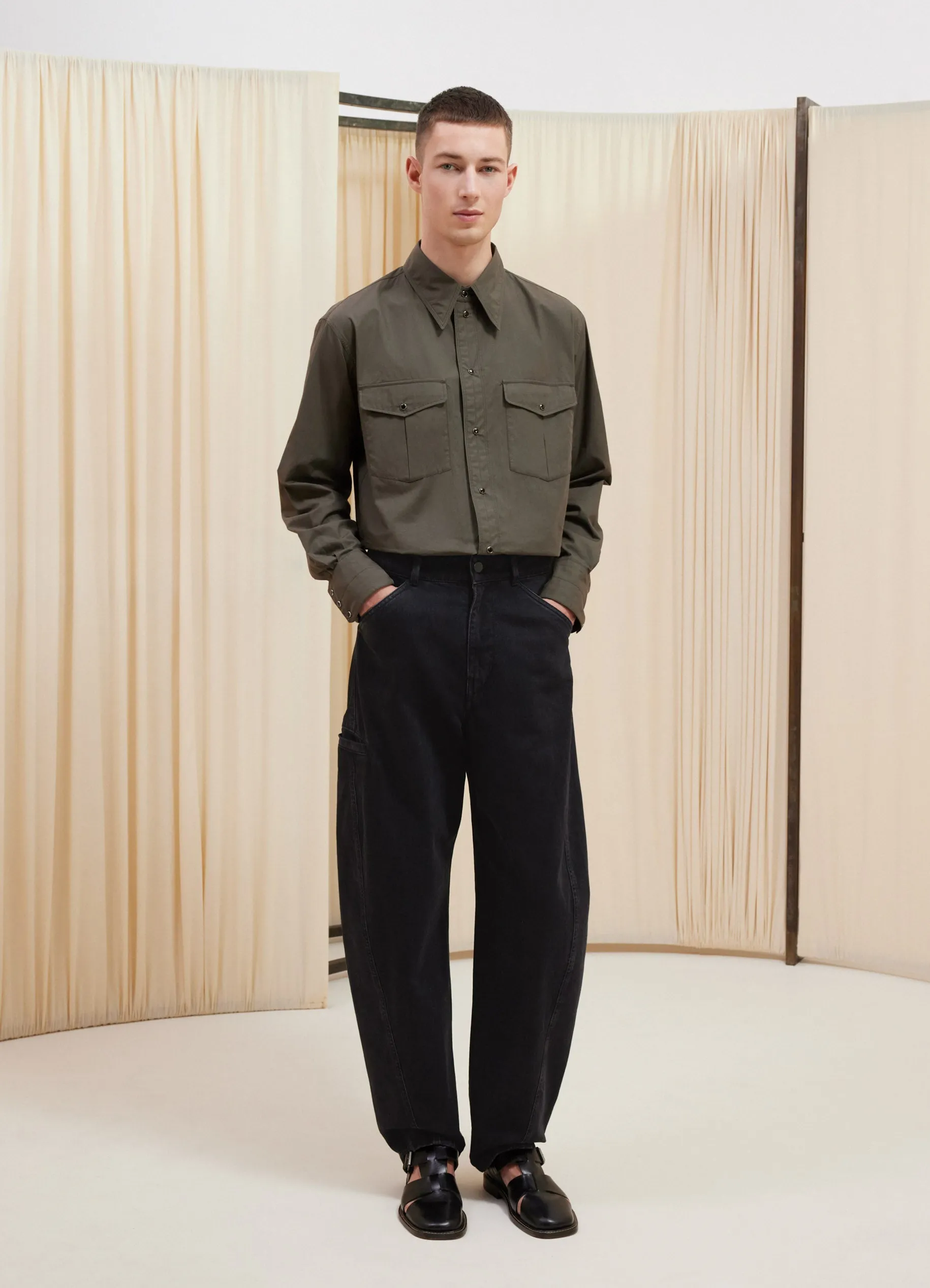 TWISTED WORKWEAR PANTS sold by Lemaire product image thumbnail 2
