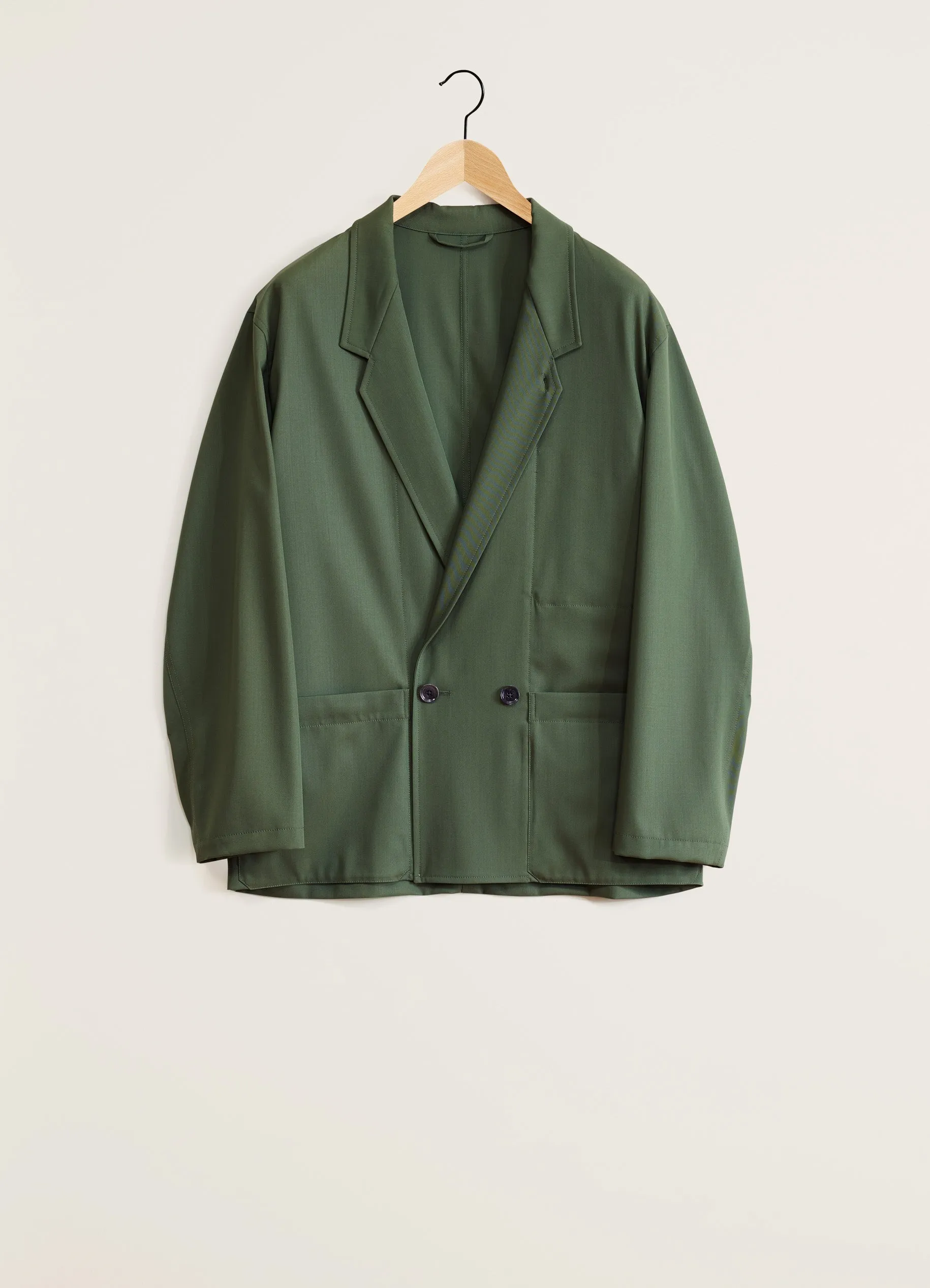 DOUBLE BREASTED WORKWEAR JACKET sold by Lemaire product image thumbnail 4