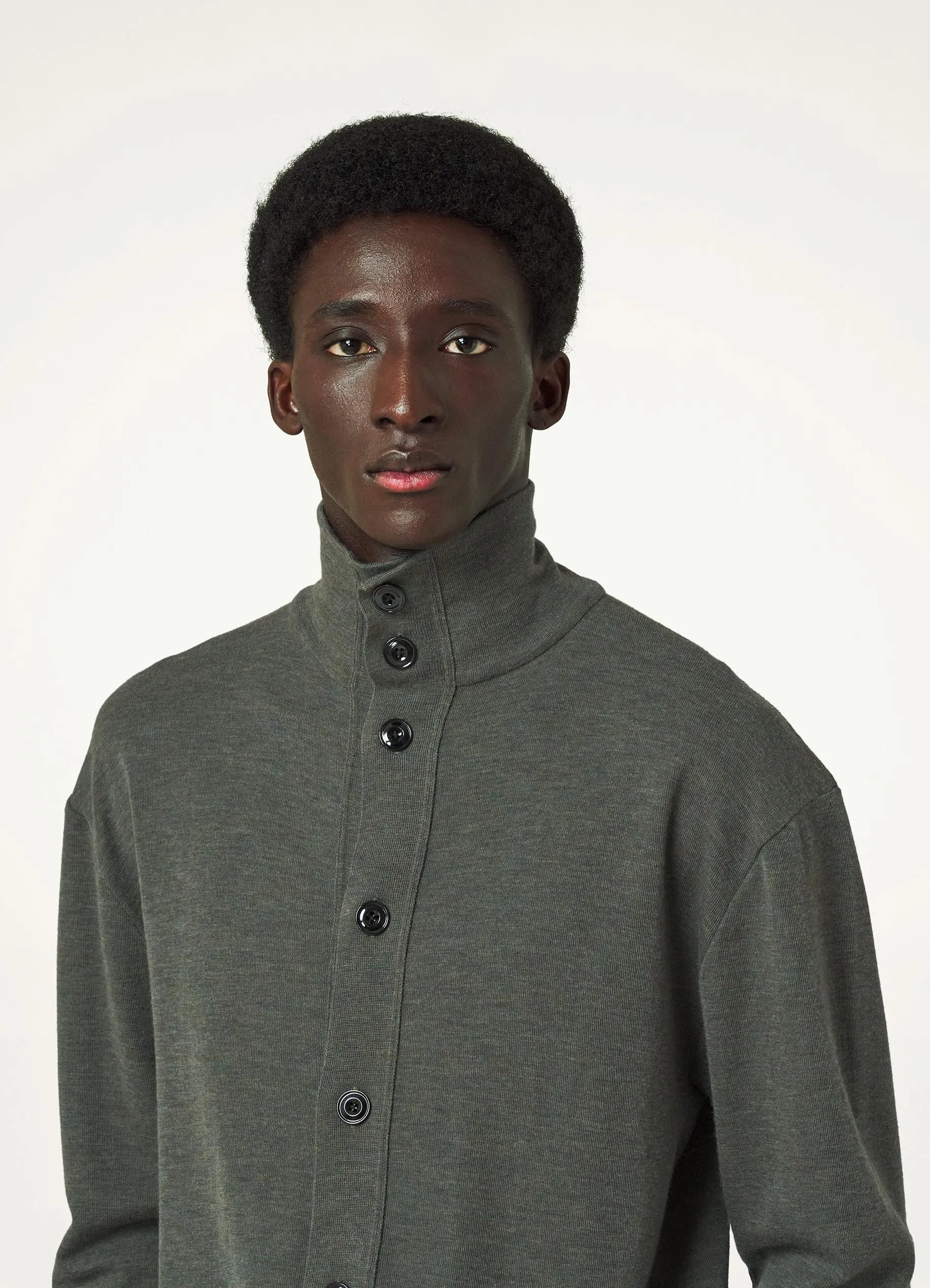 CONVERTIBLE COLLAR CARDIGAN sold by Lemaire product image thumbnail 4