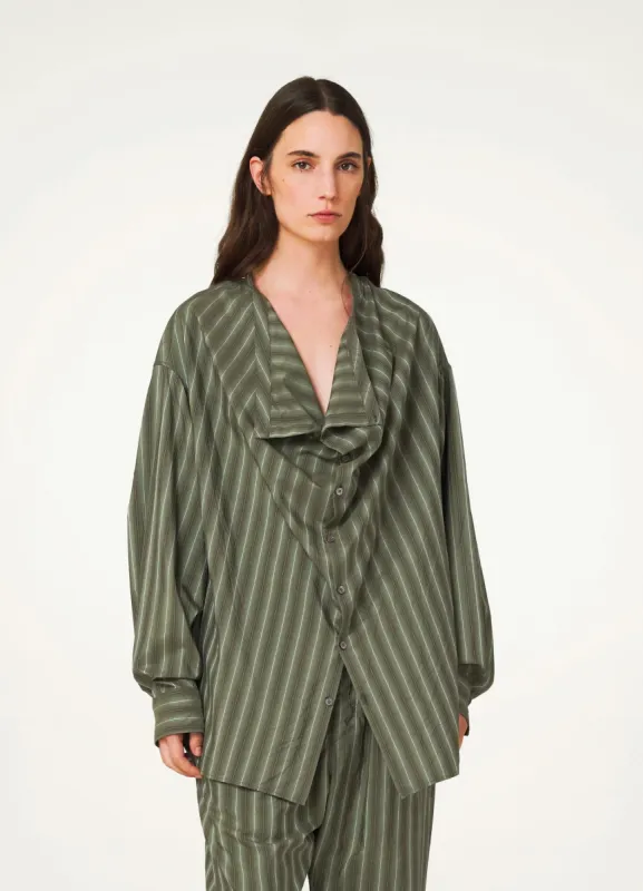 SOFT COLLAR BLOUSE made by Lemaire