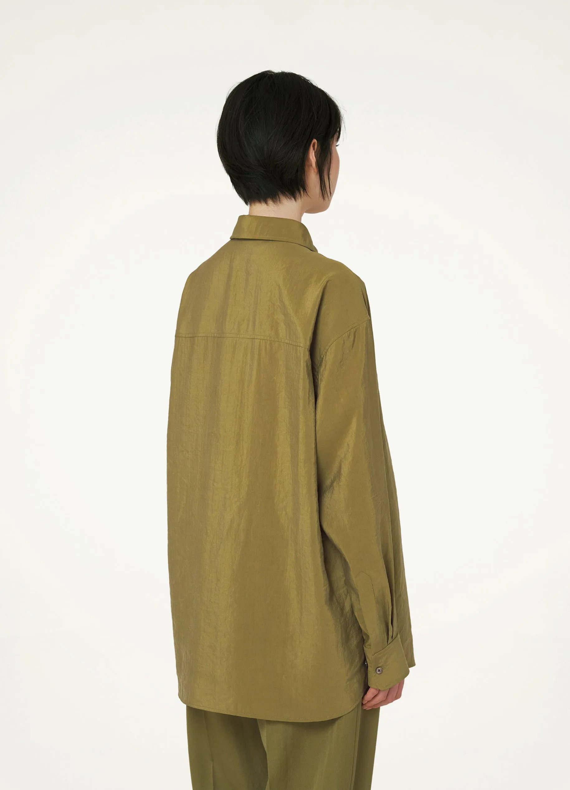 LONG SHIRT WITH TIE sold by Lemaire product image thumbnail 3