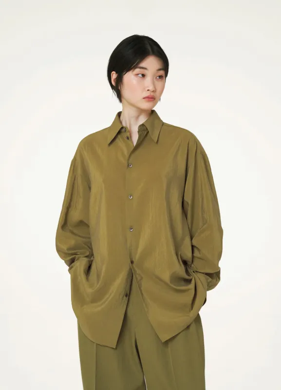 LONG SHIRT WITH TIE made by Lemaire