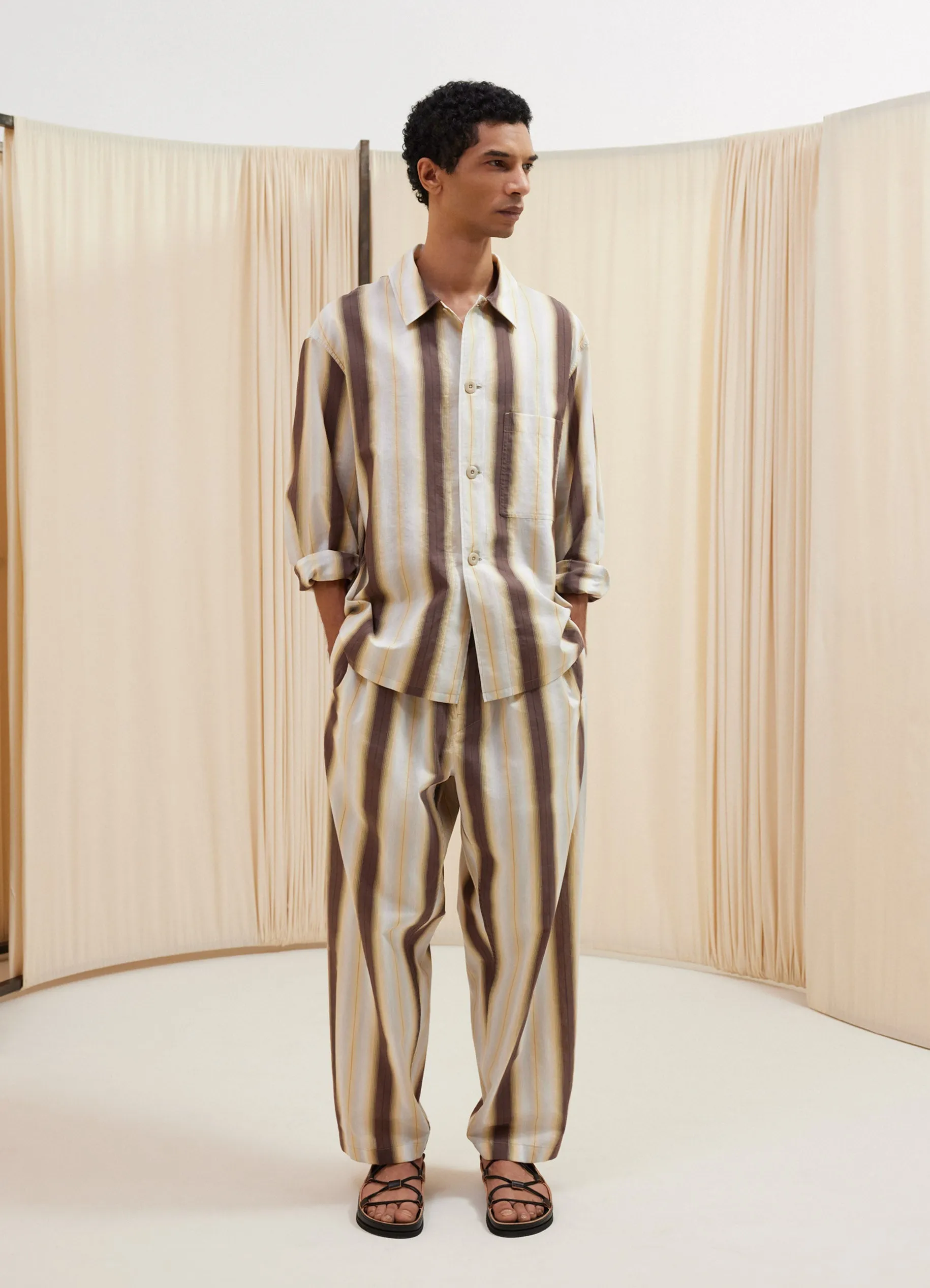 LONG SLEEVE PYJAMA SHIRT sold by Lemaire product image thumbnail 2