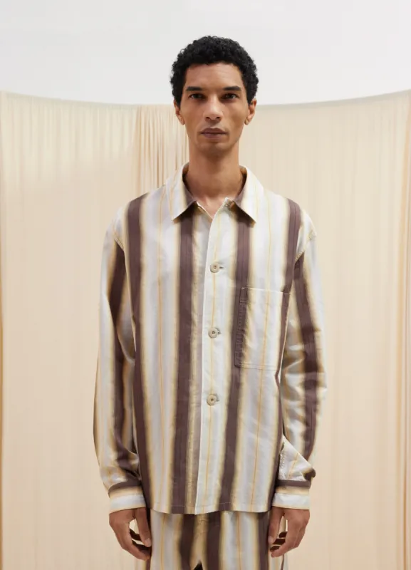 LONG SLEEVE PYJAMA SHIRT made by Lemaire