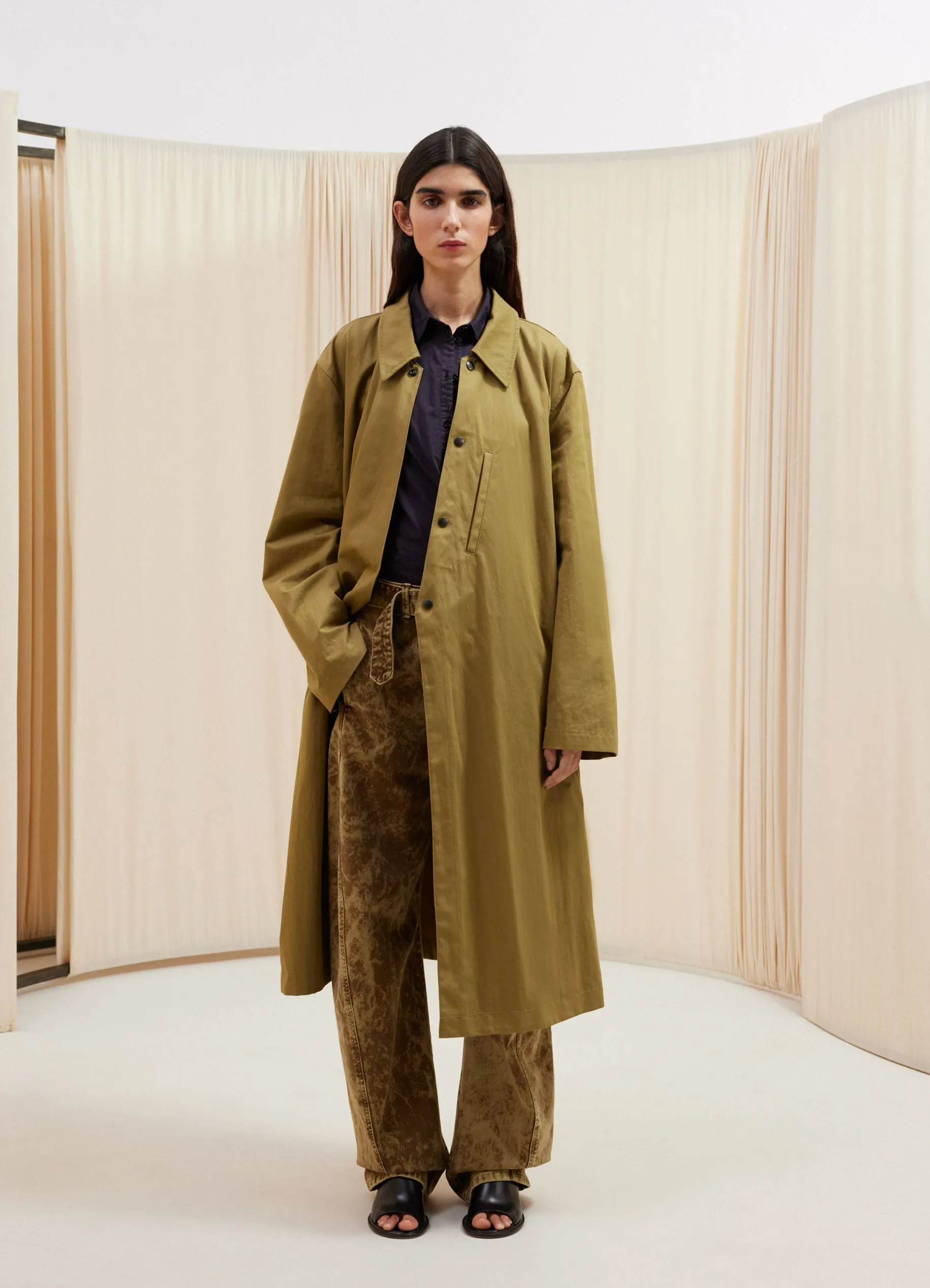 ASYMMETRICAL RAINCOAT sold by Lemaire product image thumbnail 4