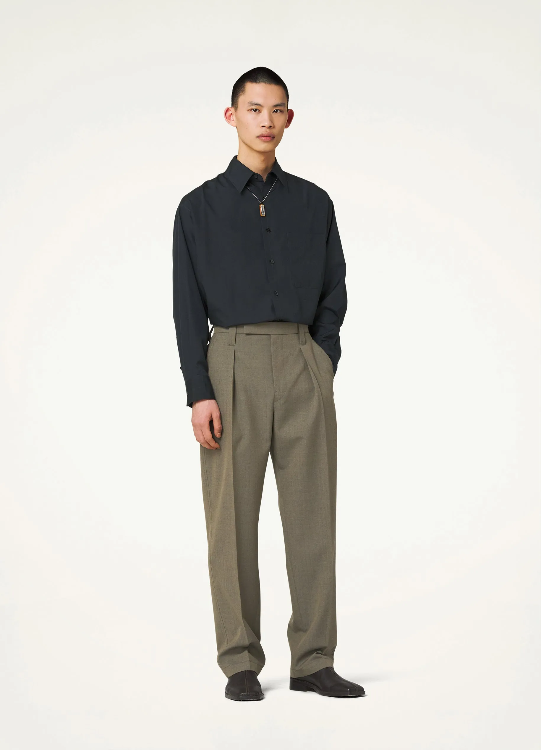 ONE PLEAT PANTS sold by Lemaire product image thumbnail 2