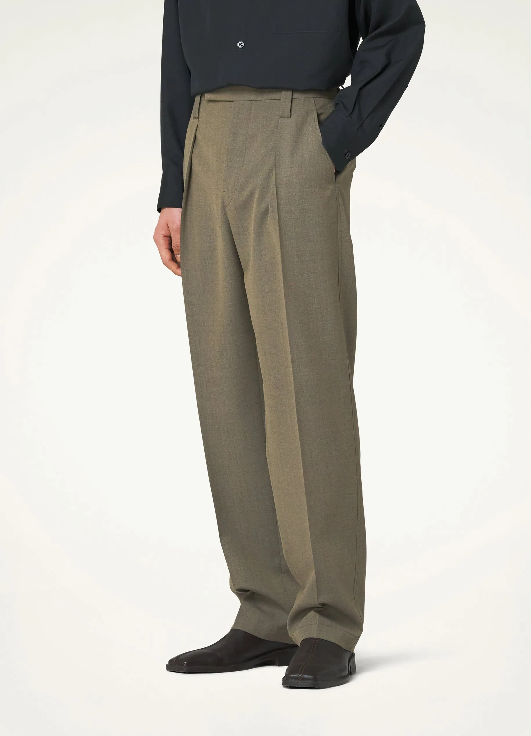 ONE PLEAT PANTS sold by Lemaire