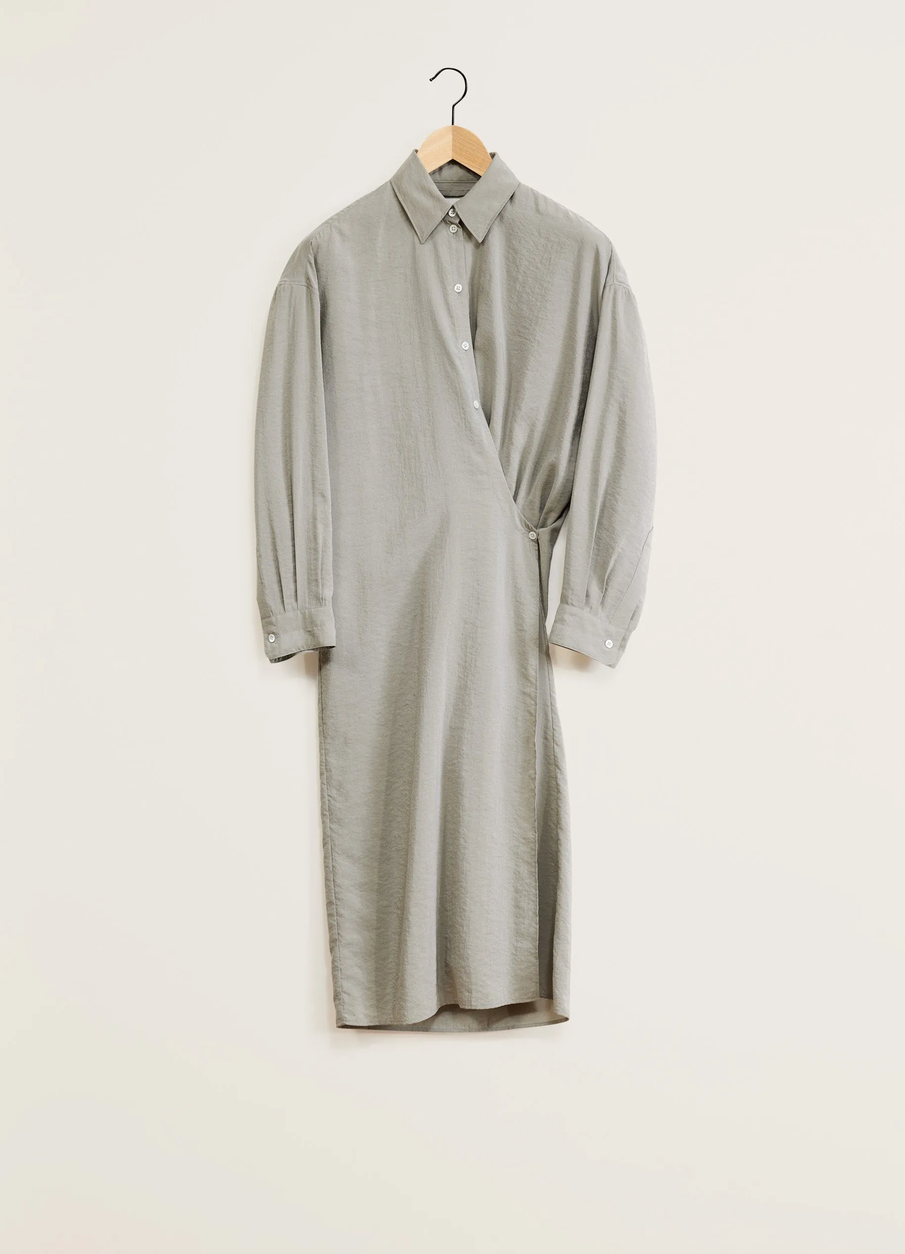 STRAIGHT COLLAR TWISTED DRESS sold by Lemaire product image thumbnail 3