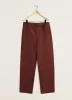 SEAMLESS BELTED PANTS sold by Lemaire
