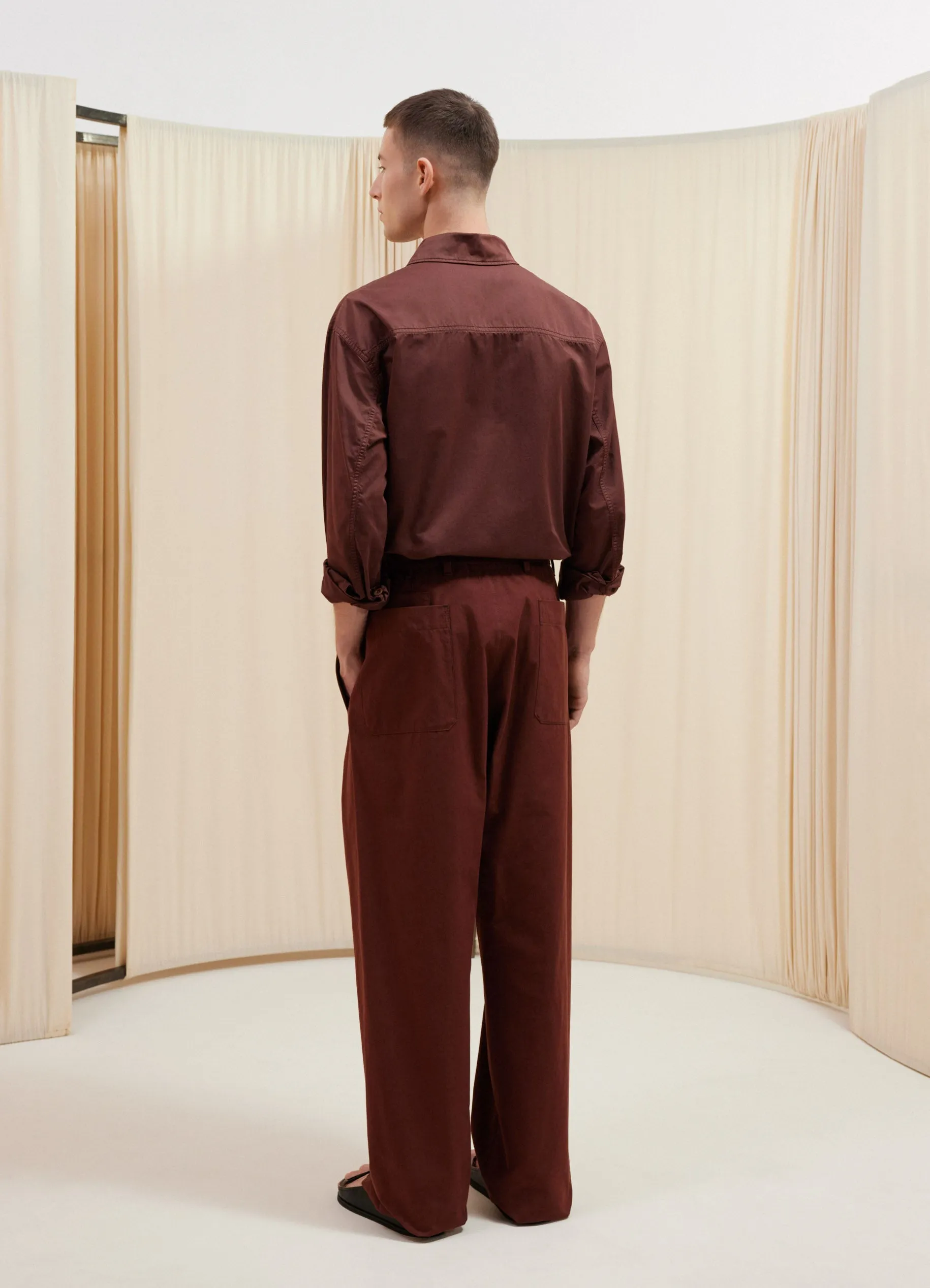 SEAMLESS BELTED PANTS sold by Lemaire product image thumbnail 2