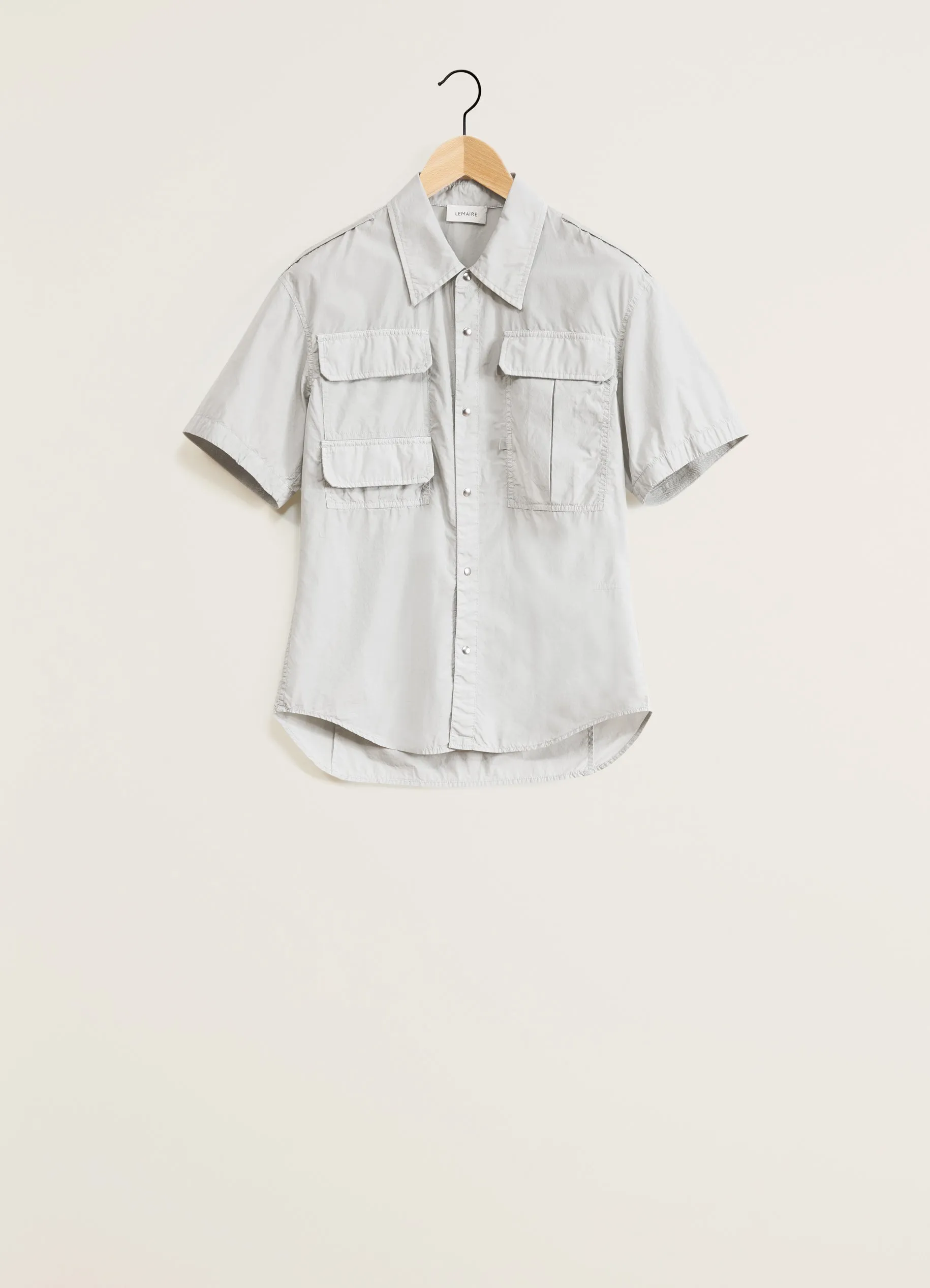 REPORTER SHIRT WITH SNAPS sold by Lemaire product image thumbnail 3