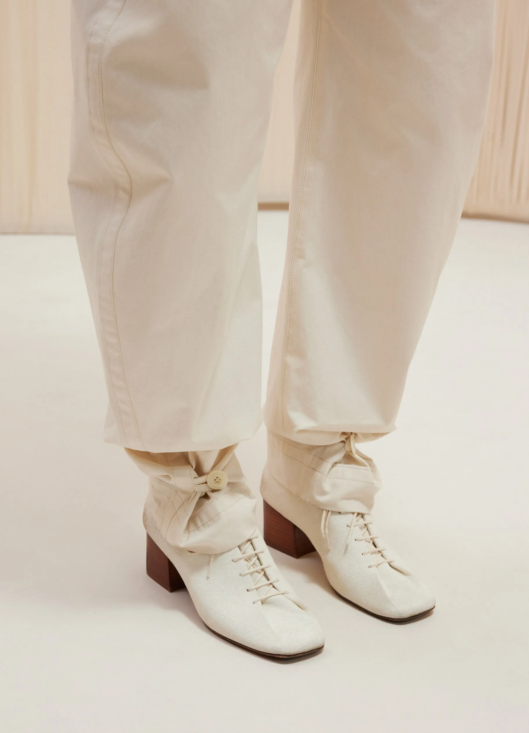 BELTED TAPERED PANTS sold by Lemaire product image thumbnail 3