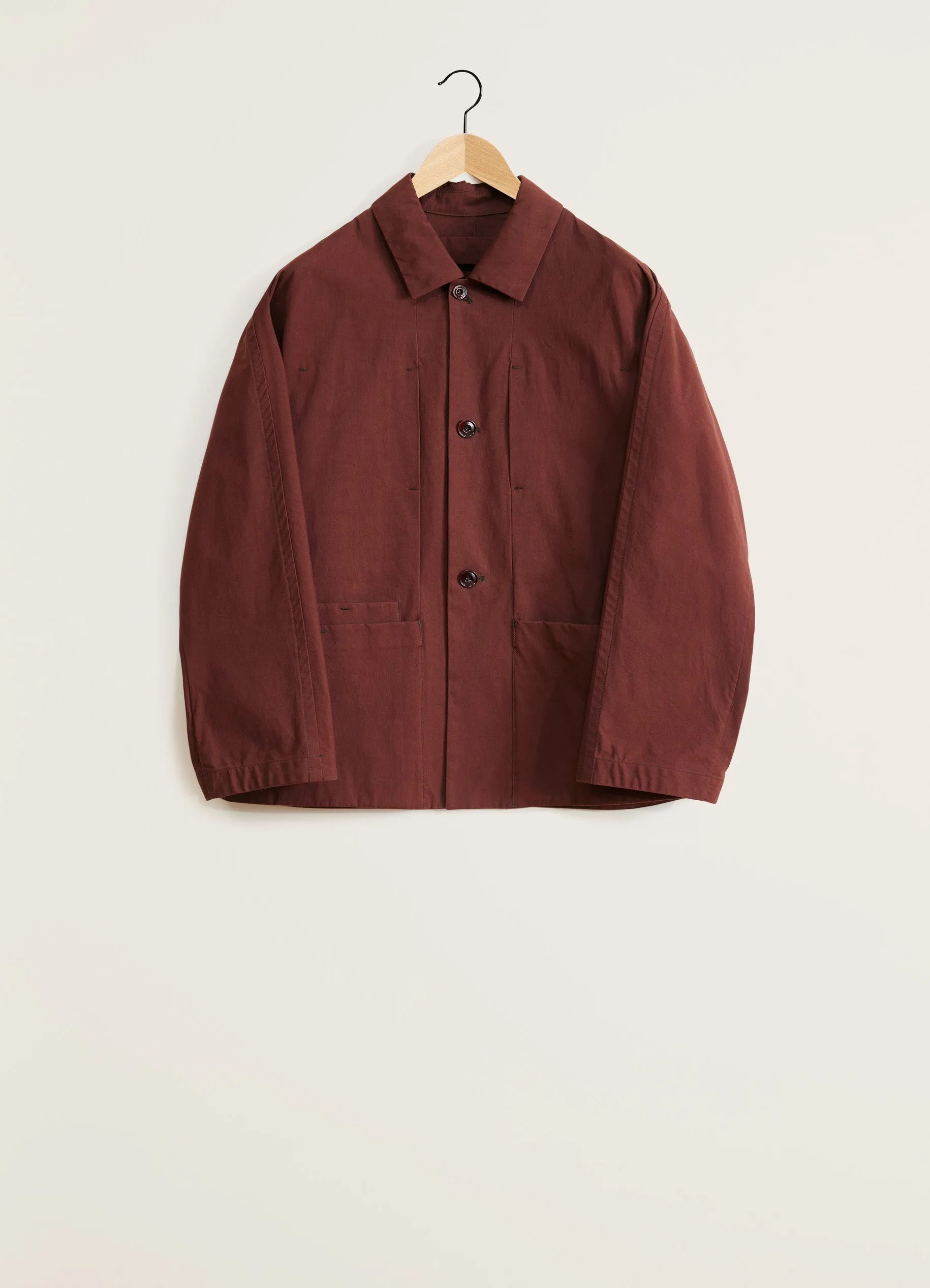 BOXY SINGLE BREASTED WORKWEAR JACKET sold by Lemaire product image thumbnail 3