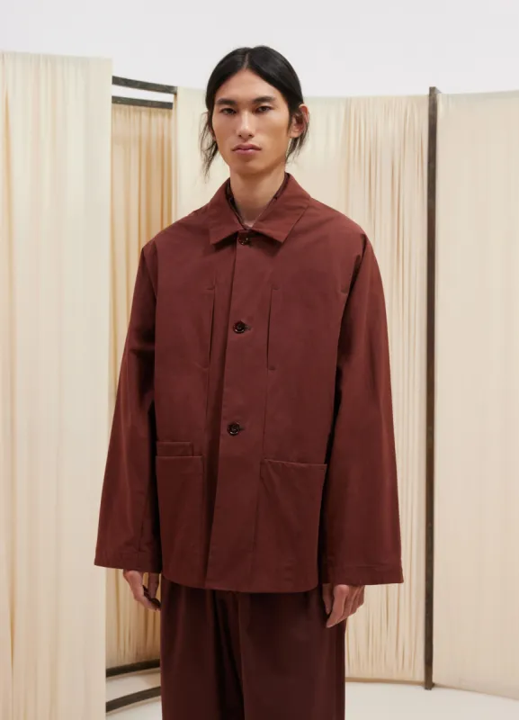 BOXY SINGLE BREASTED WORKWEAR JACKET sold by Lemaire