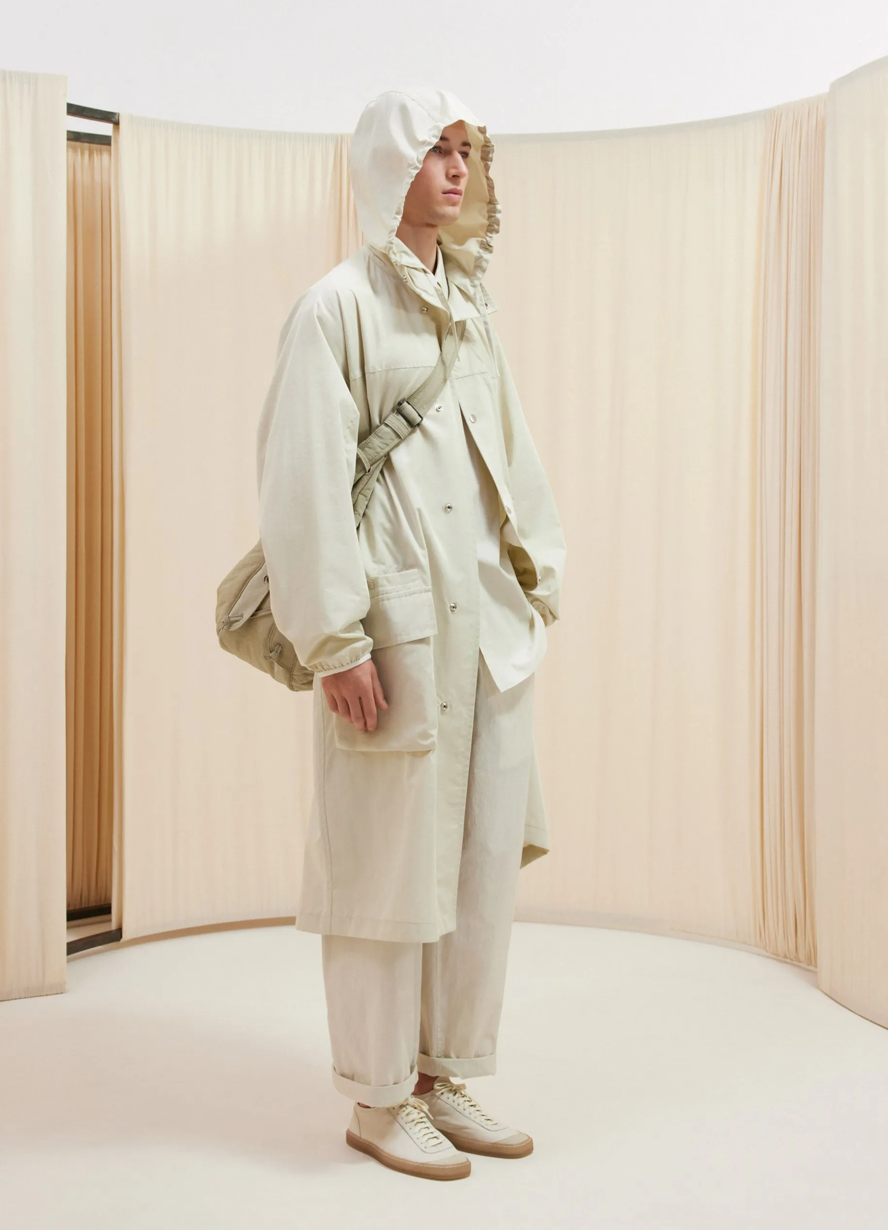 LONG WATER REPELLENT PARKA sold by Lemaire product image thumbnail 2