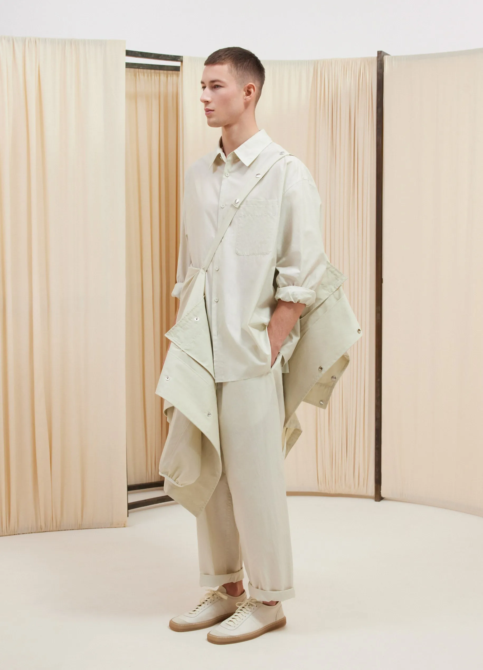 LONG WATER REPELLENT PARKA sold by Lemaire product image thumbnail 3