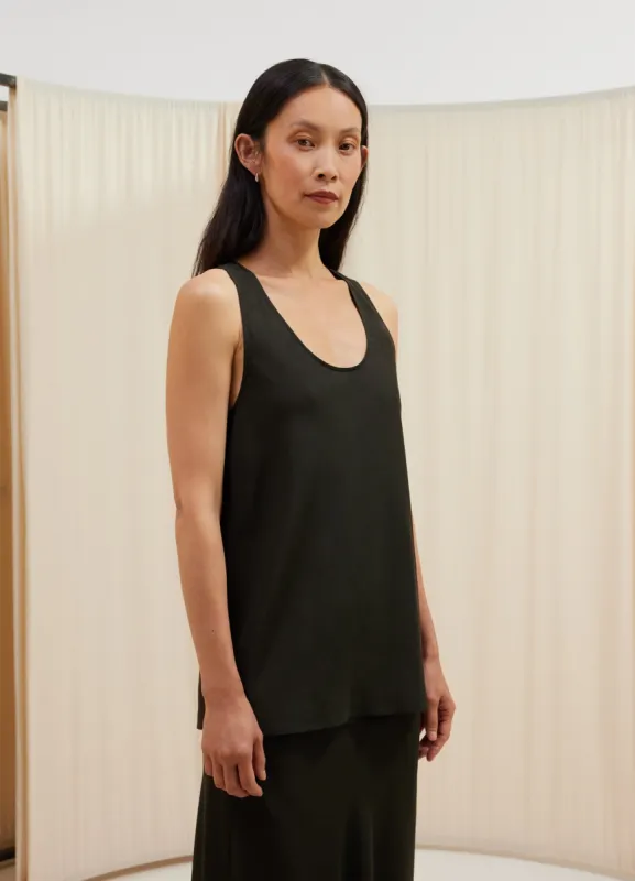 BIAS CUT TANK TOP sold by Lemaire