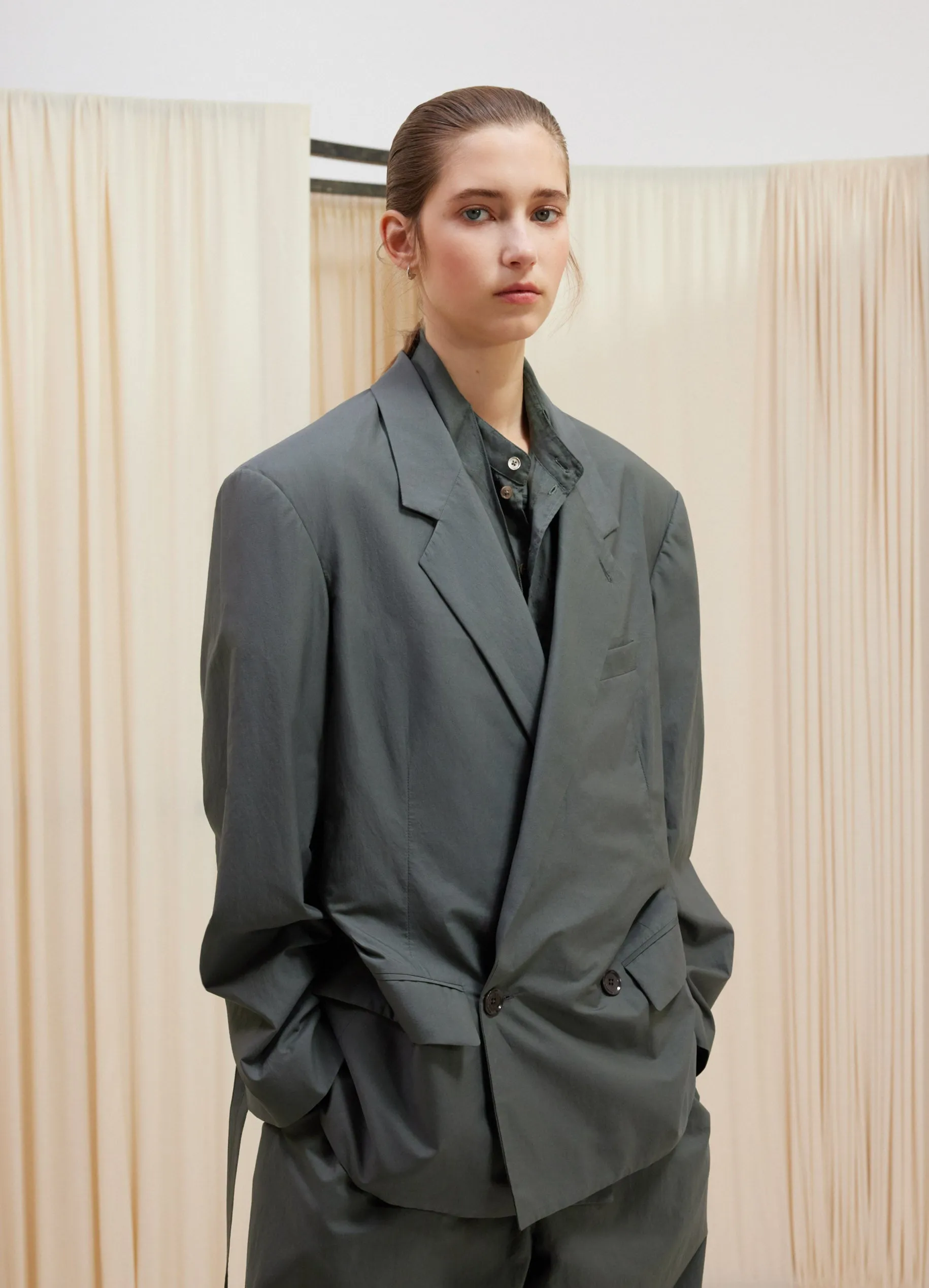 BELTED LIGHT TAILORED JACKET sold by Lemaire