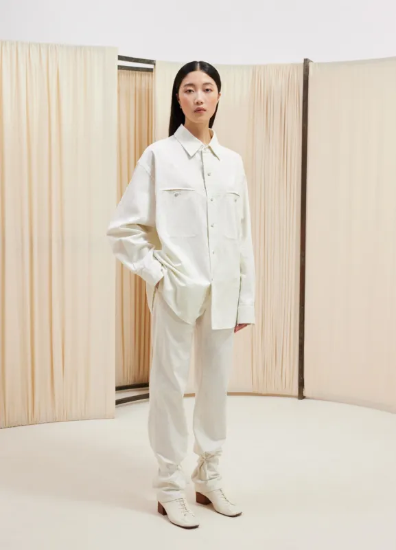 WELT POCKET SHIRT sold by Lemaire